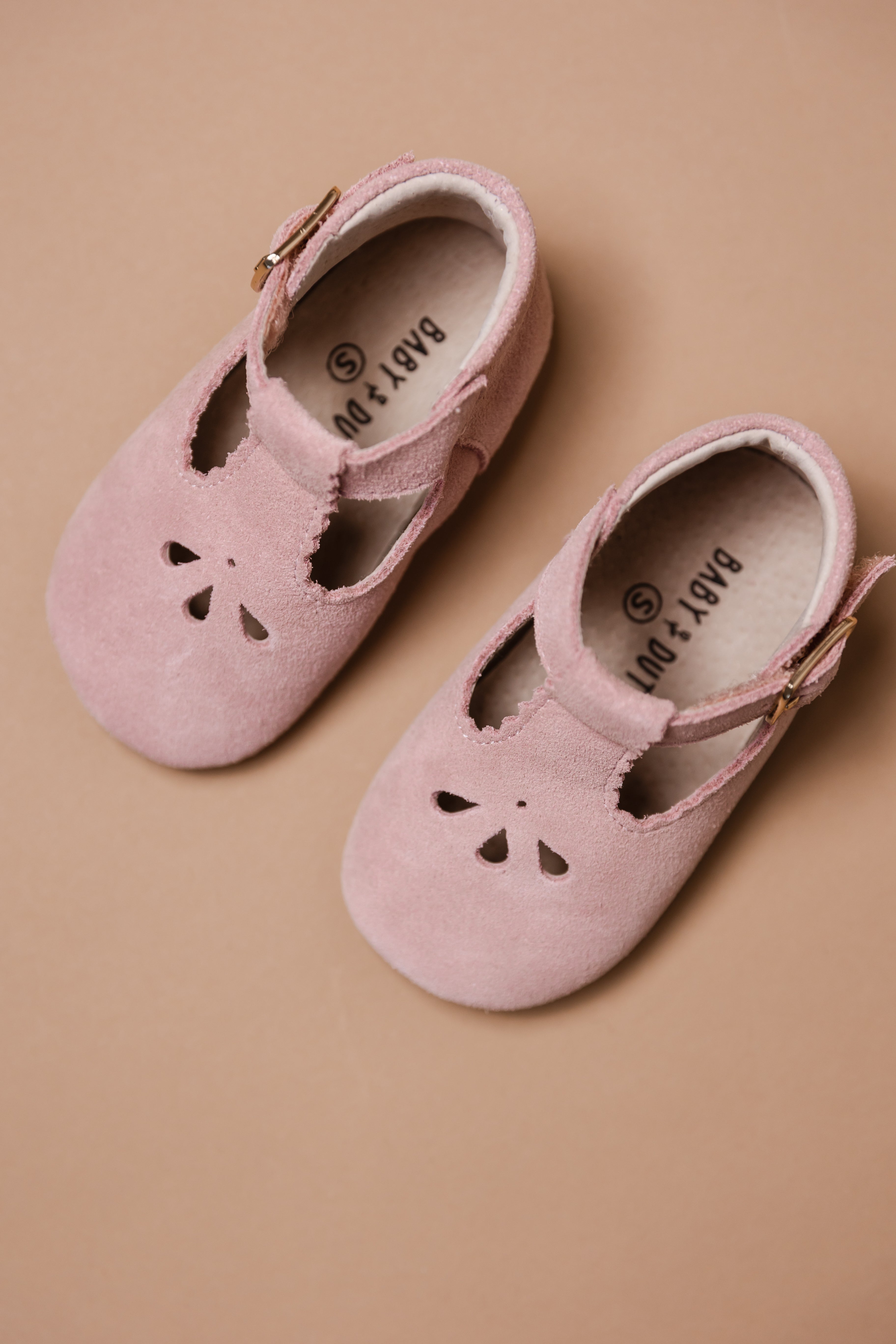 Baby Dutch Evi Babyboots Pink Suede