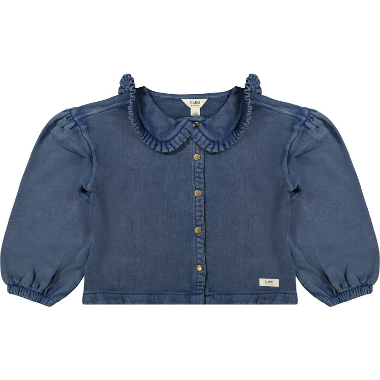 Labo De Colores Mea Blue Denim Blouse