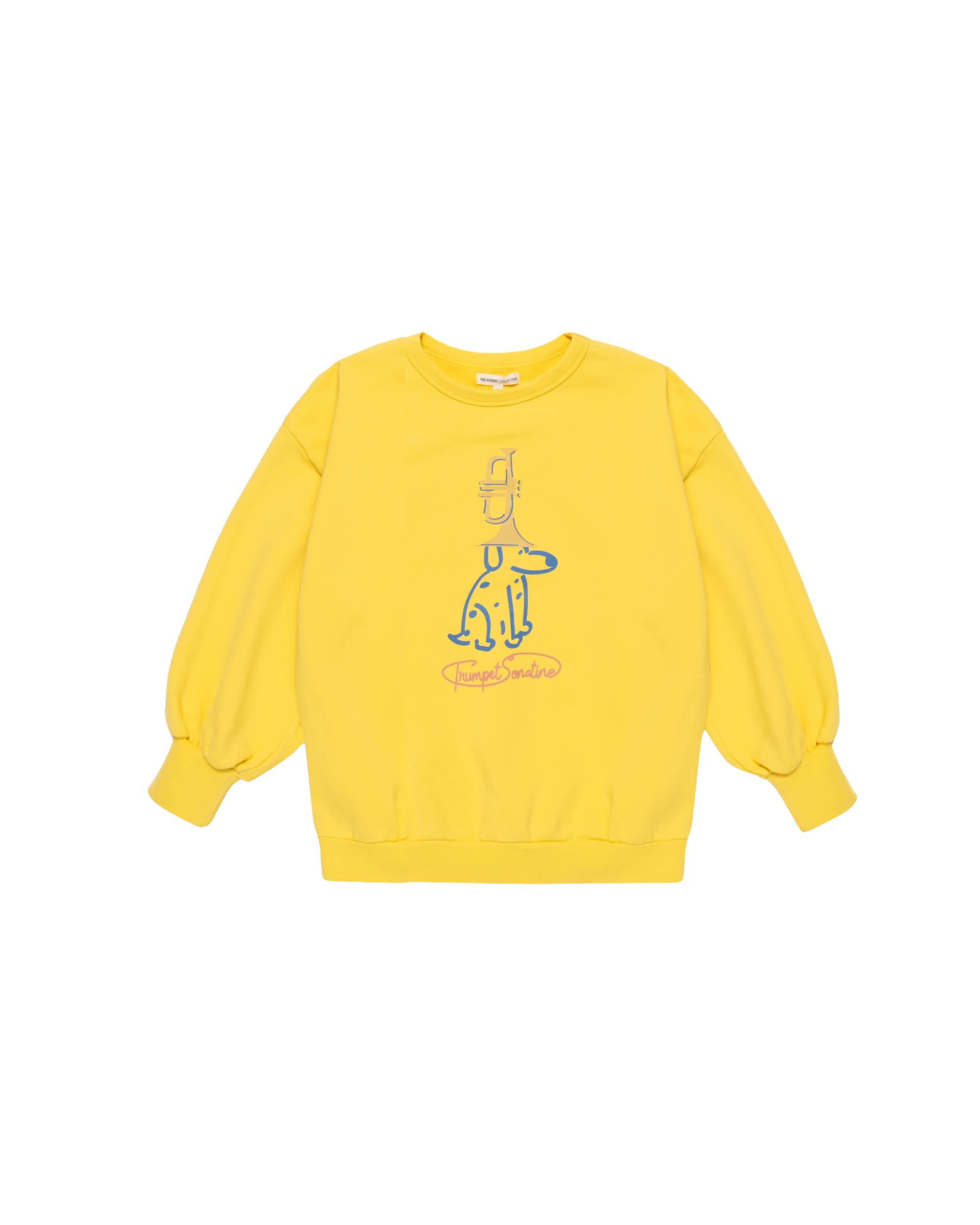 The Sunday Collective Organic Sweatshirt in Brass Yellow