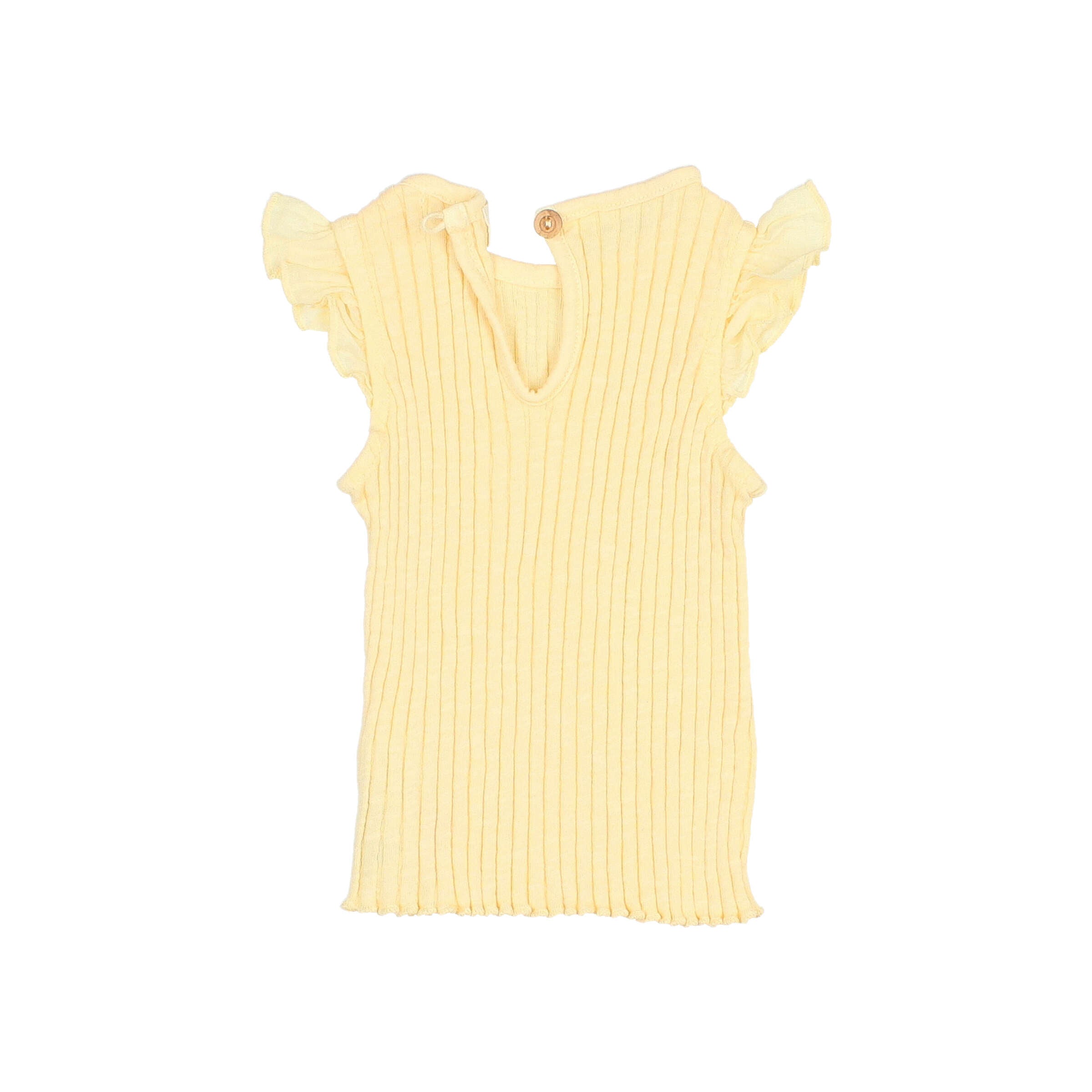 Búho Baby Rib Ruffle T-shirt Sun