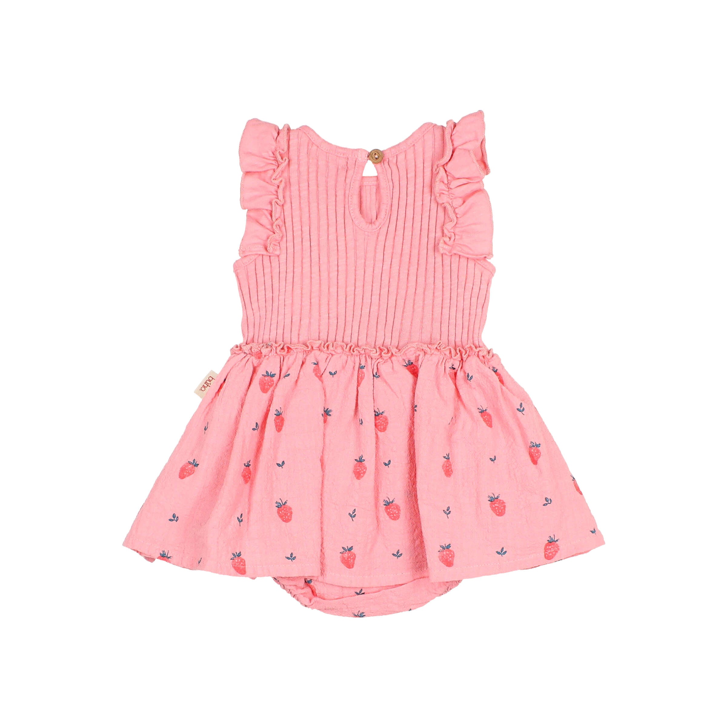 Búho Baby Strawberry Combi Dress