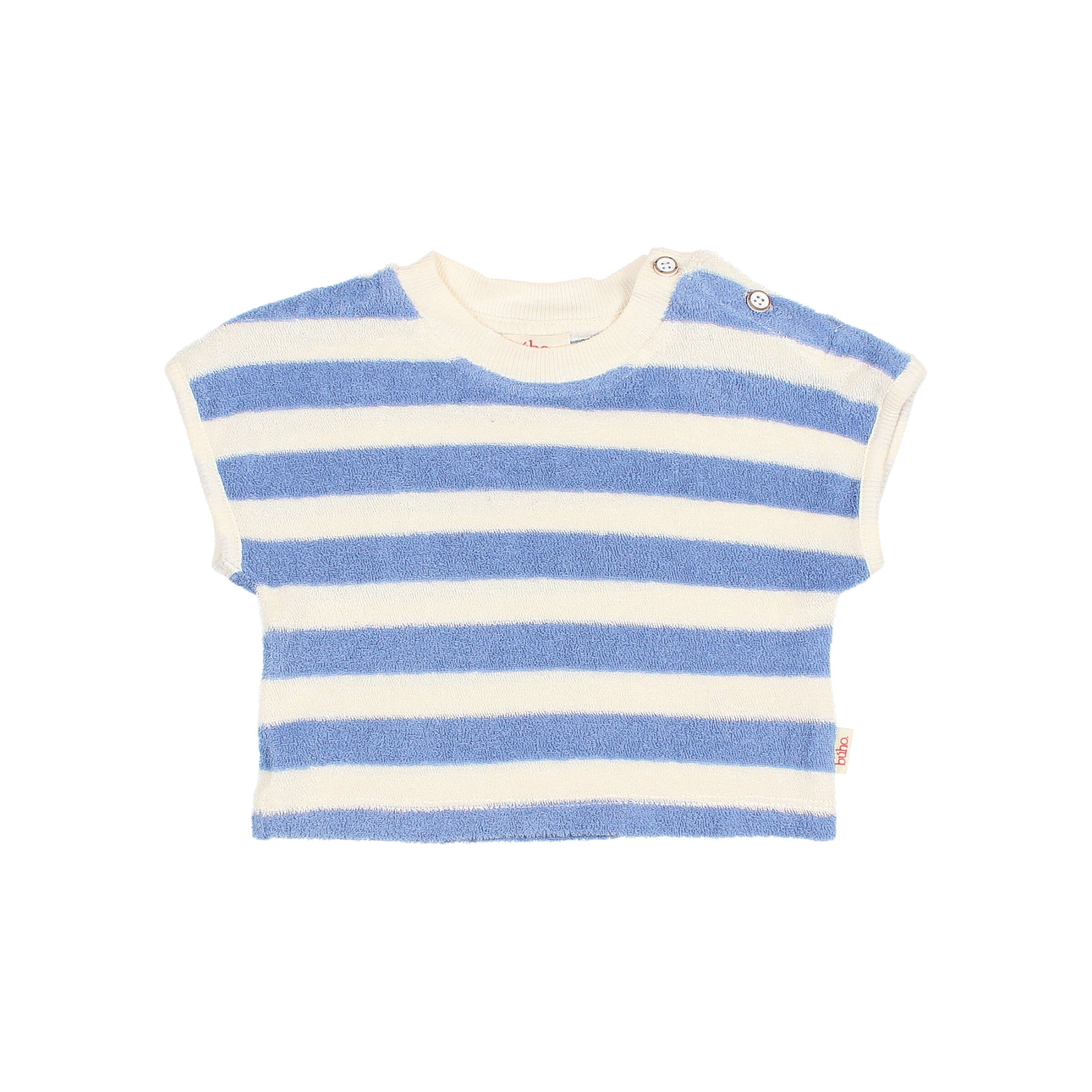 Búho Baby Terry Stripes T-shirt