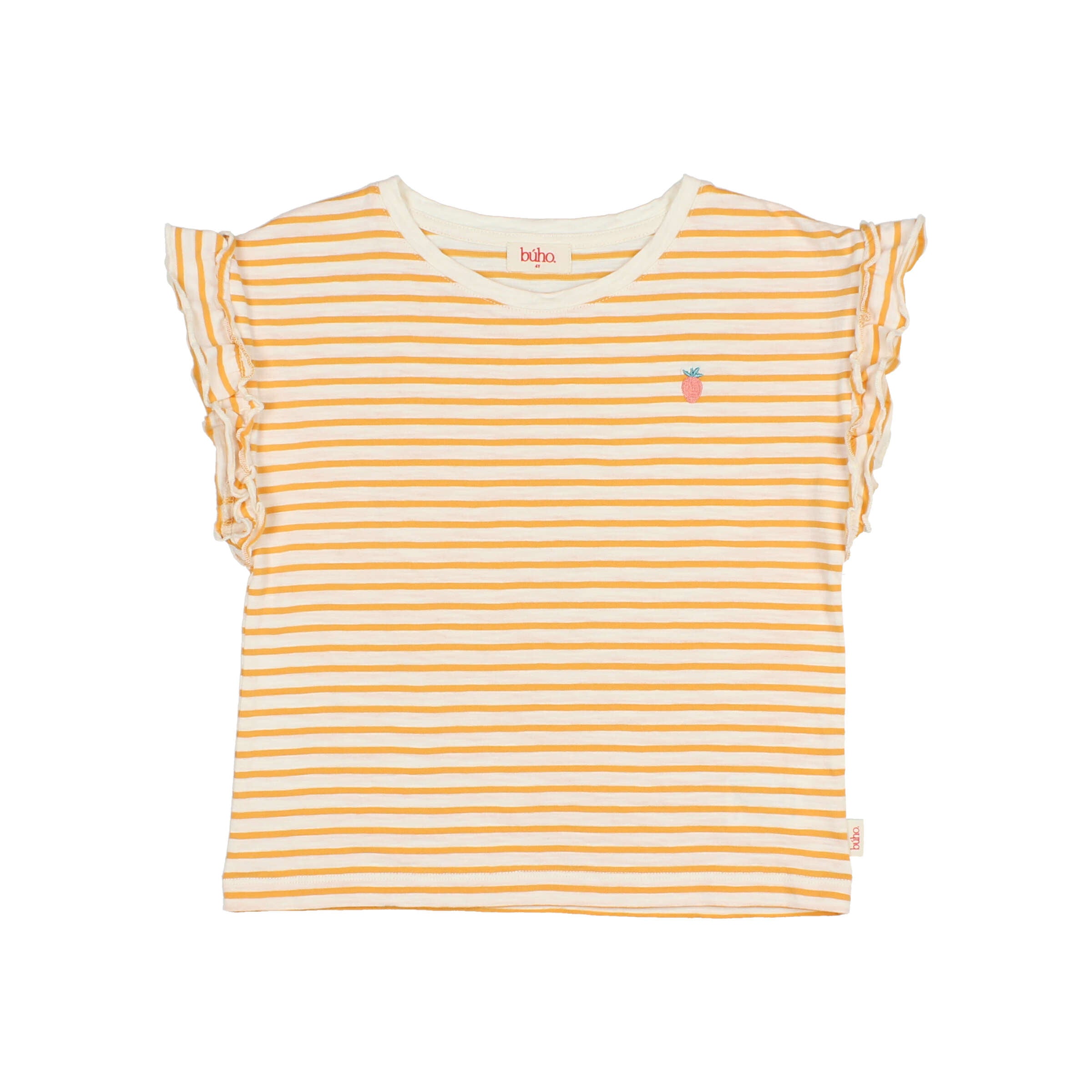Búho Stripes Girly T-shirt