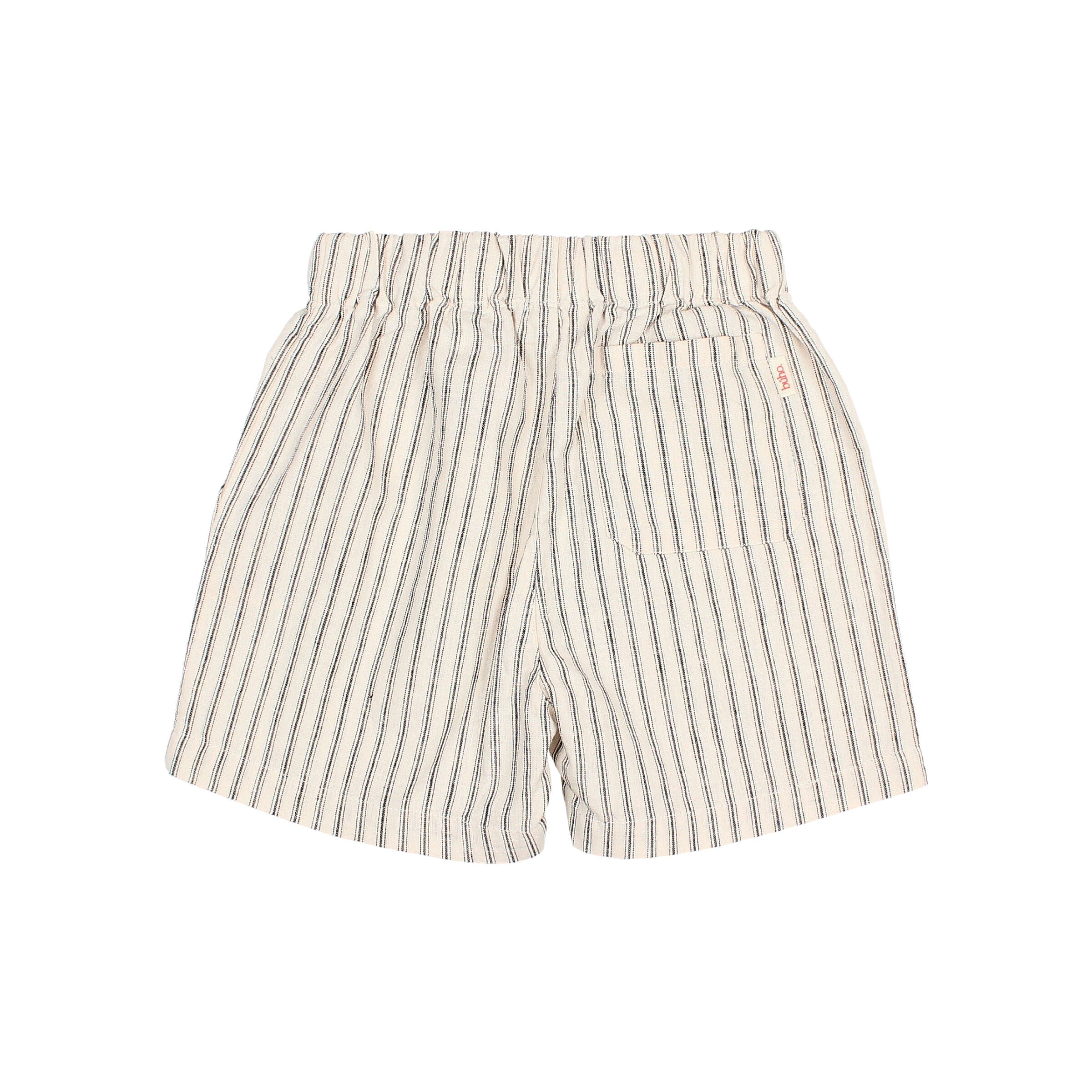 Búho Linen Stripes Bermuda Short