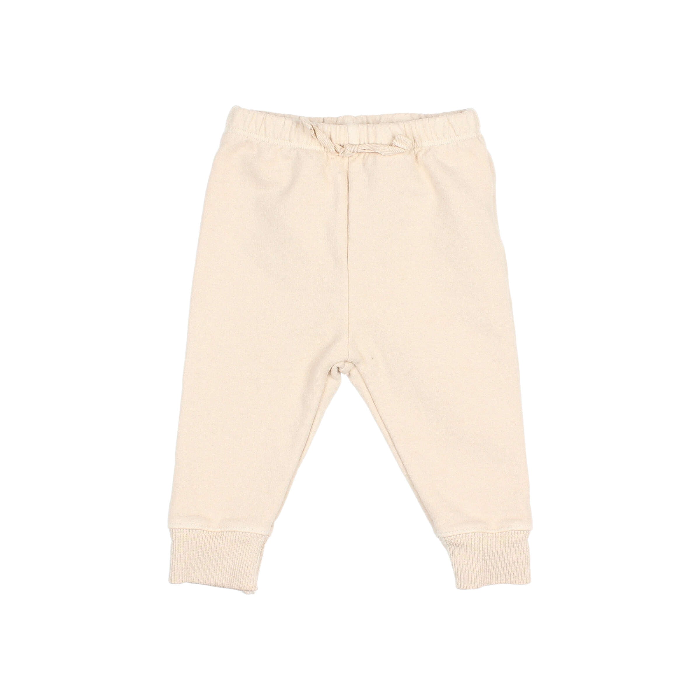 Búho Baby Fleece Legging Ivory