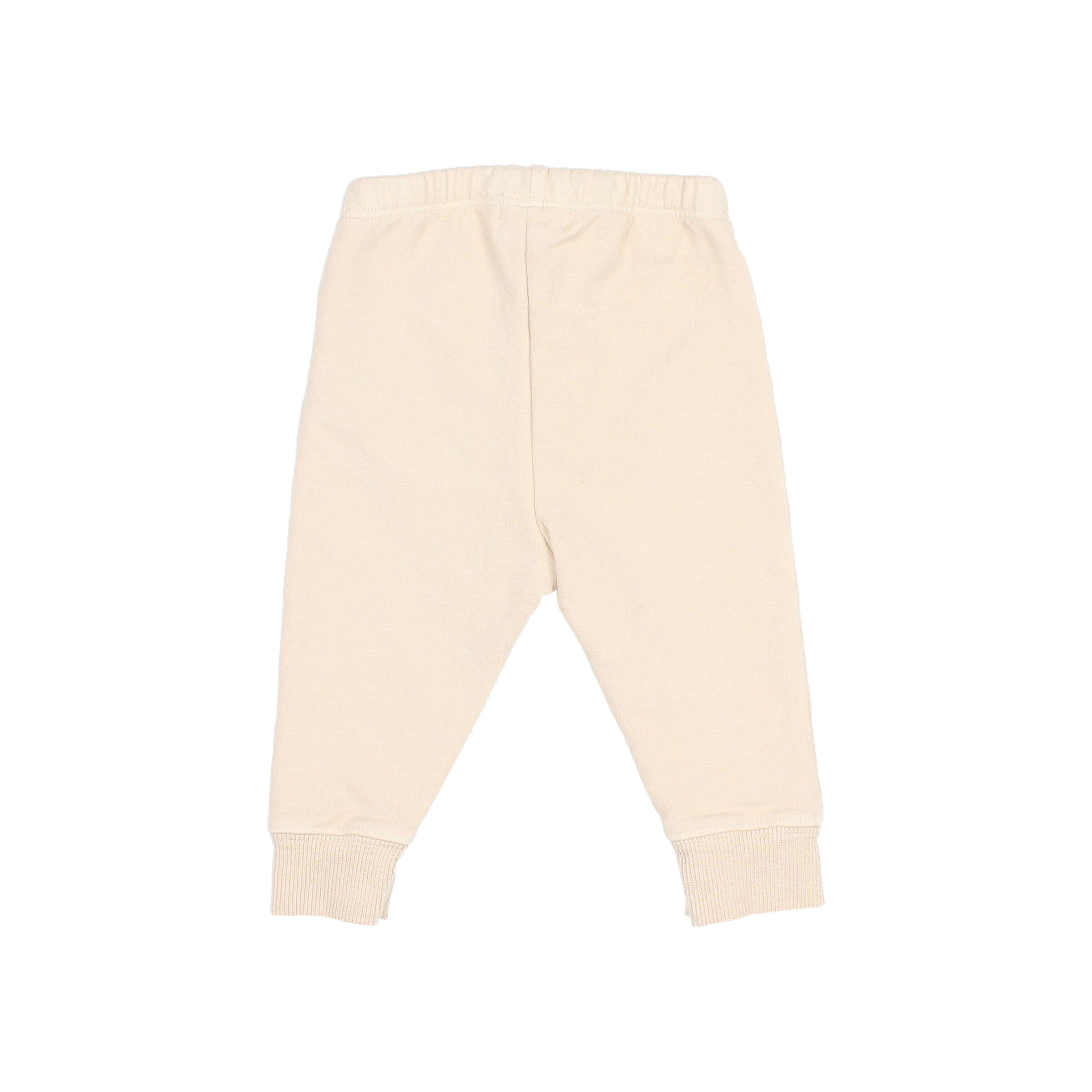 Búho Baby Fleece Legging Ivory