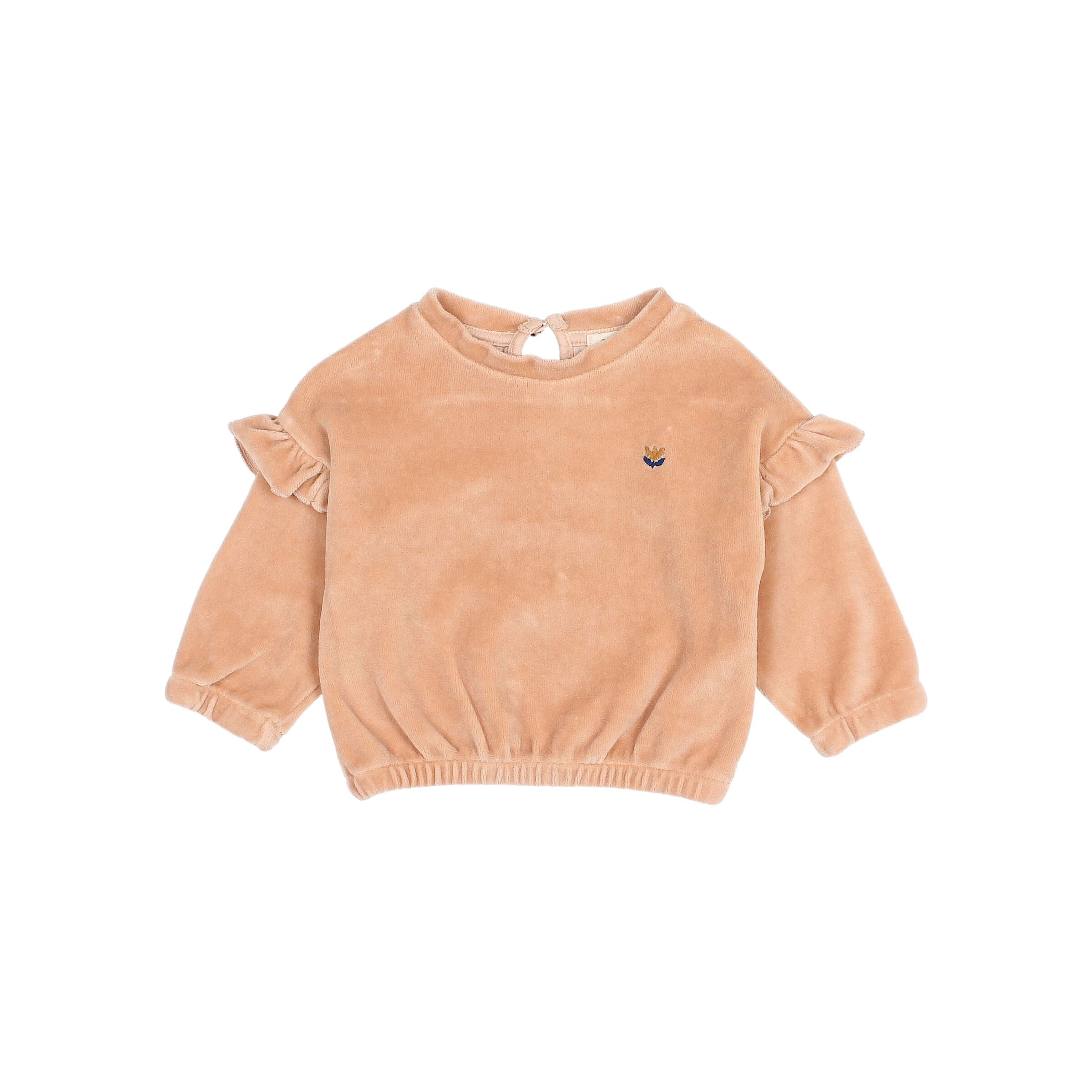 Búho Baby Velvet Sweatshirt Rose