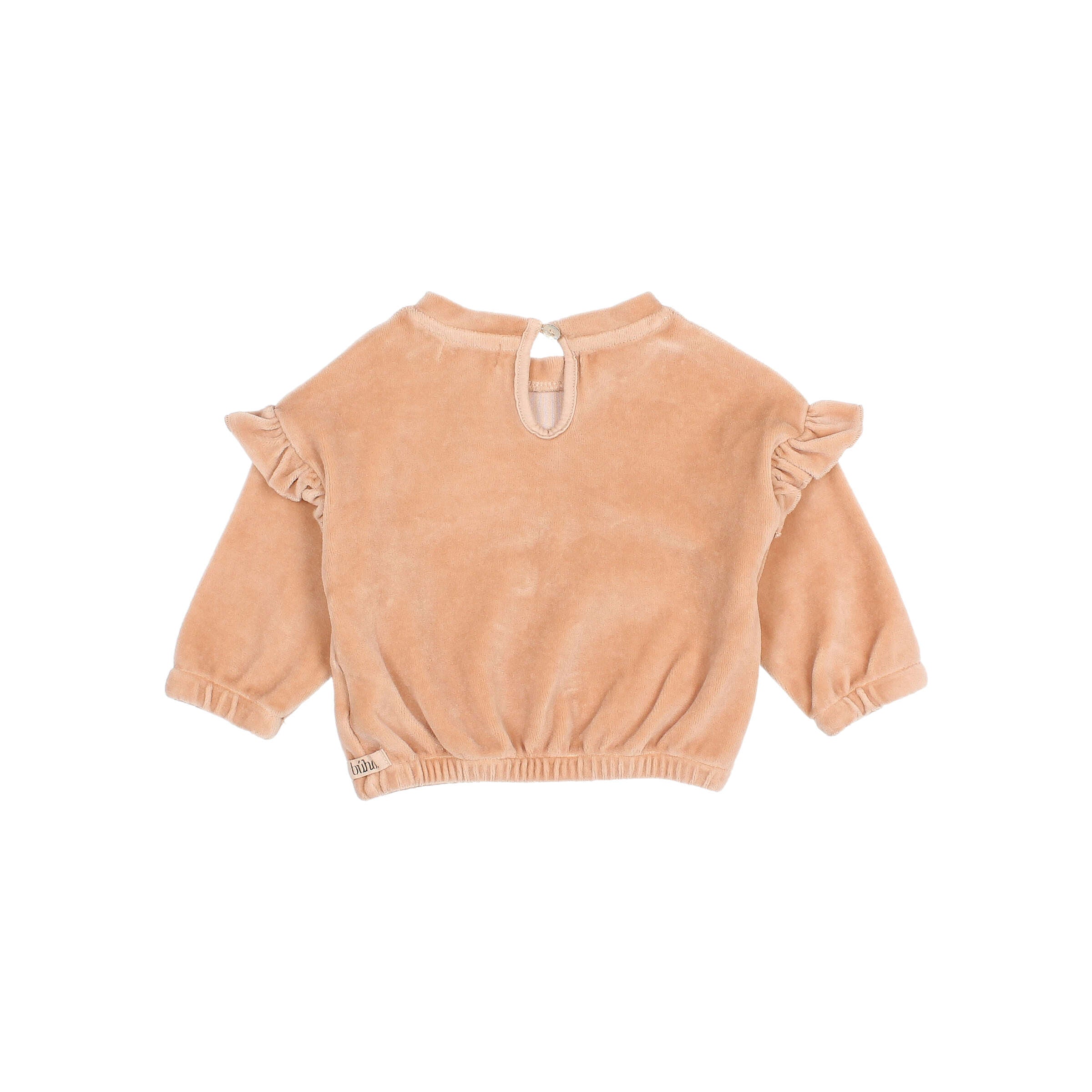 Búho Baby Velvet Sweatshirt Rose