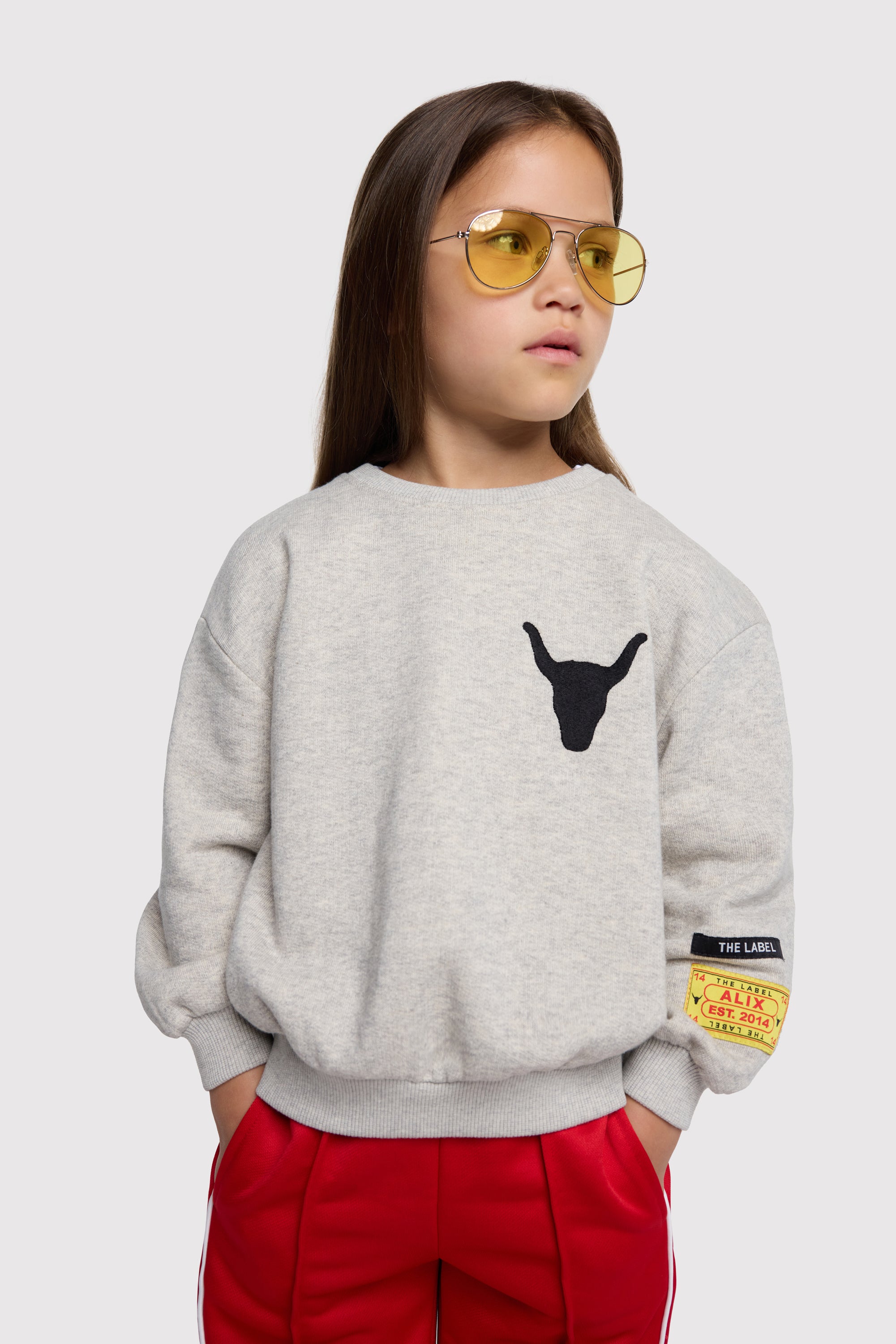 Alix Mini Knitted Label Sweater