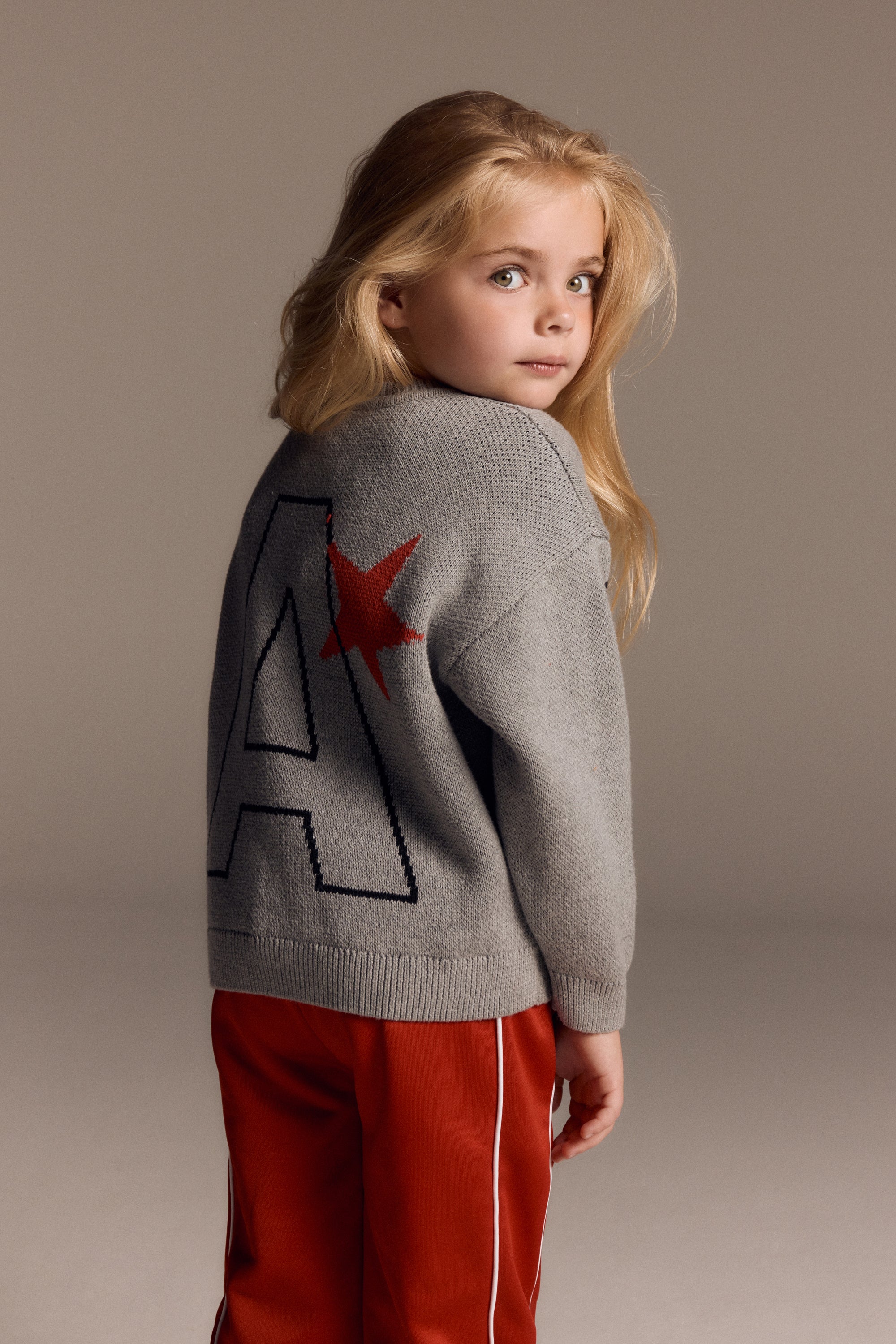 Alix Mini Knitted Jacquard Pullover