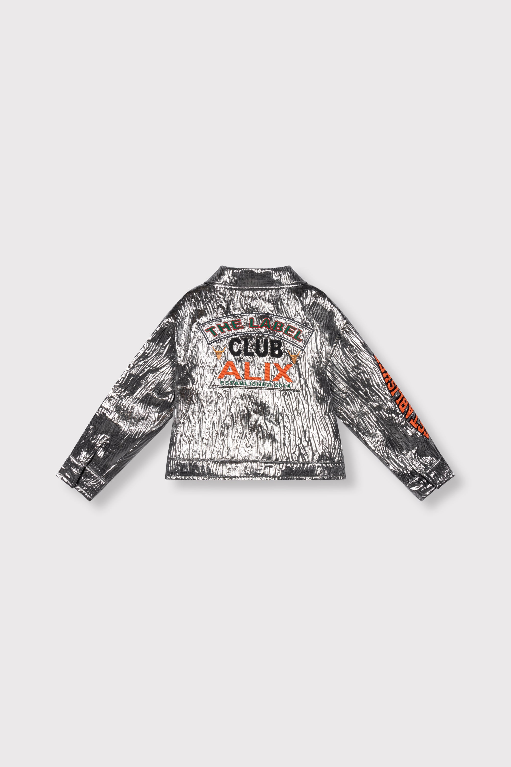 Alix Mini Silver Artwork Jacket
