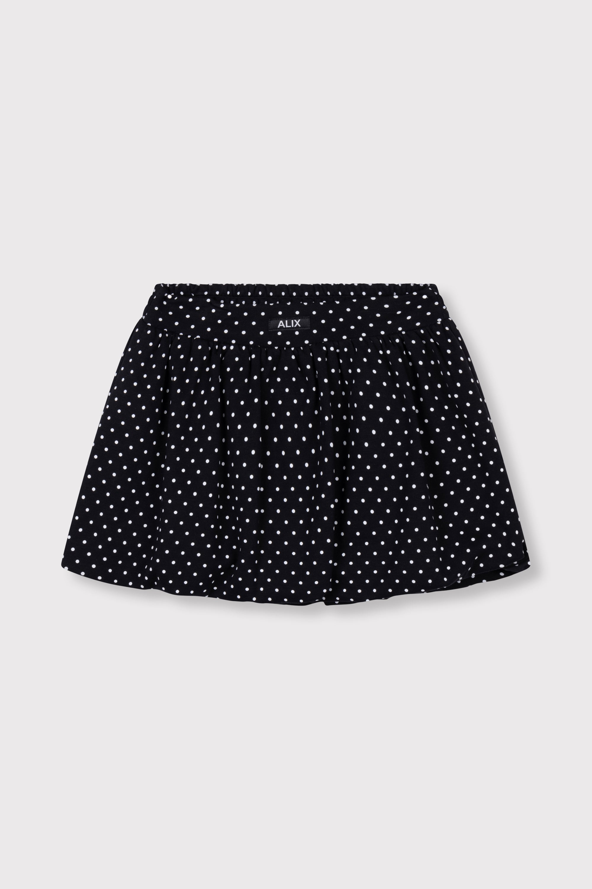 Alix Mini Woven Dot Skirt