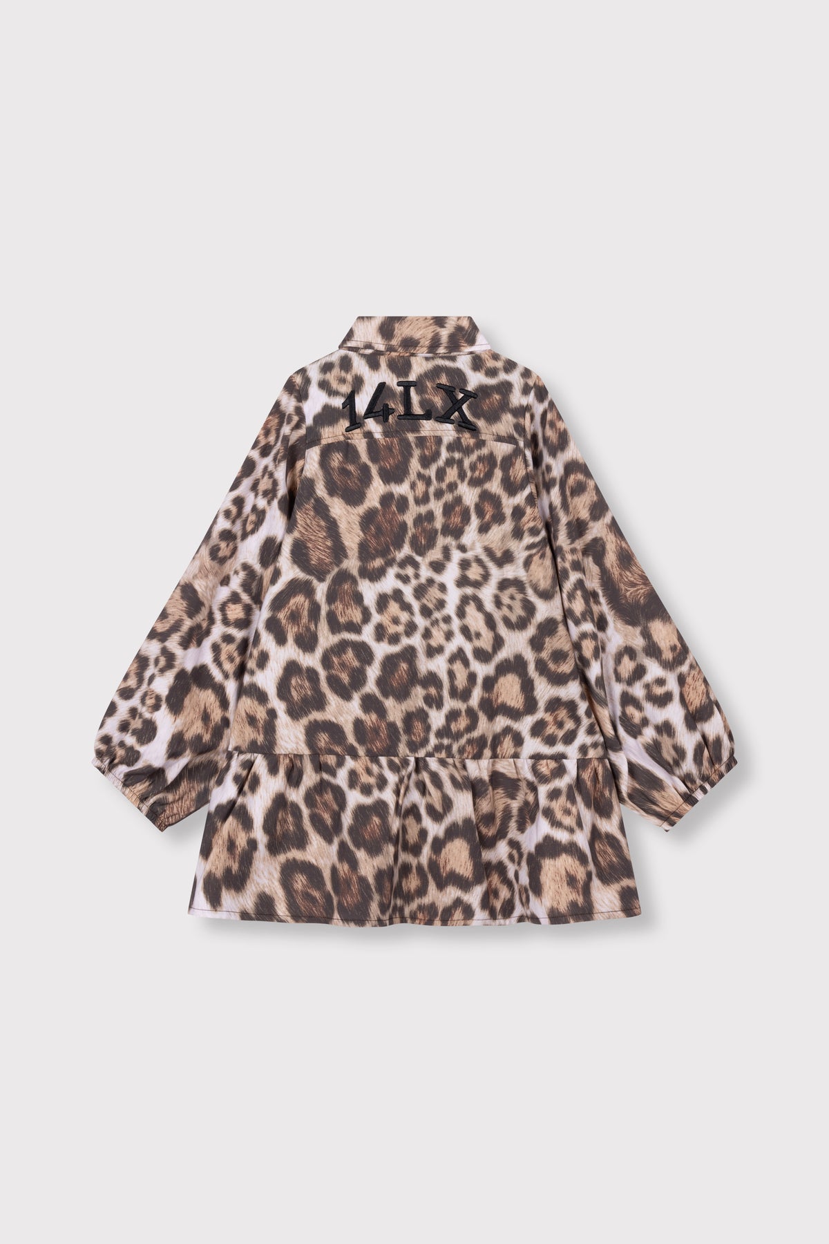 Alix Mini Kids Woven Jaguar Dress