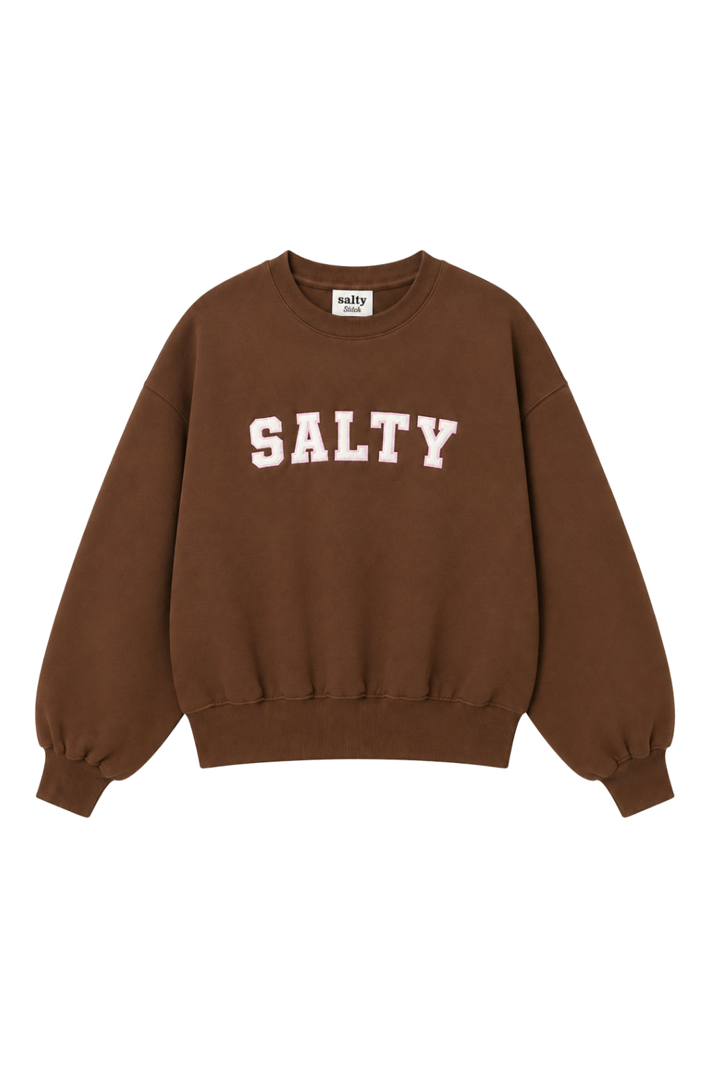 Salty Stitch Sweater Brown
