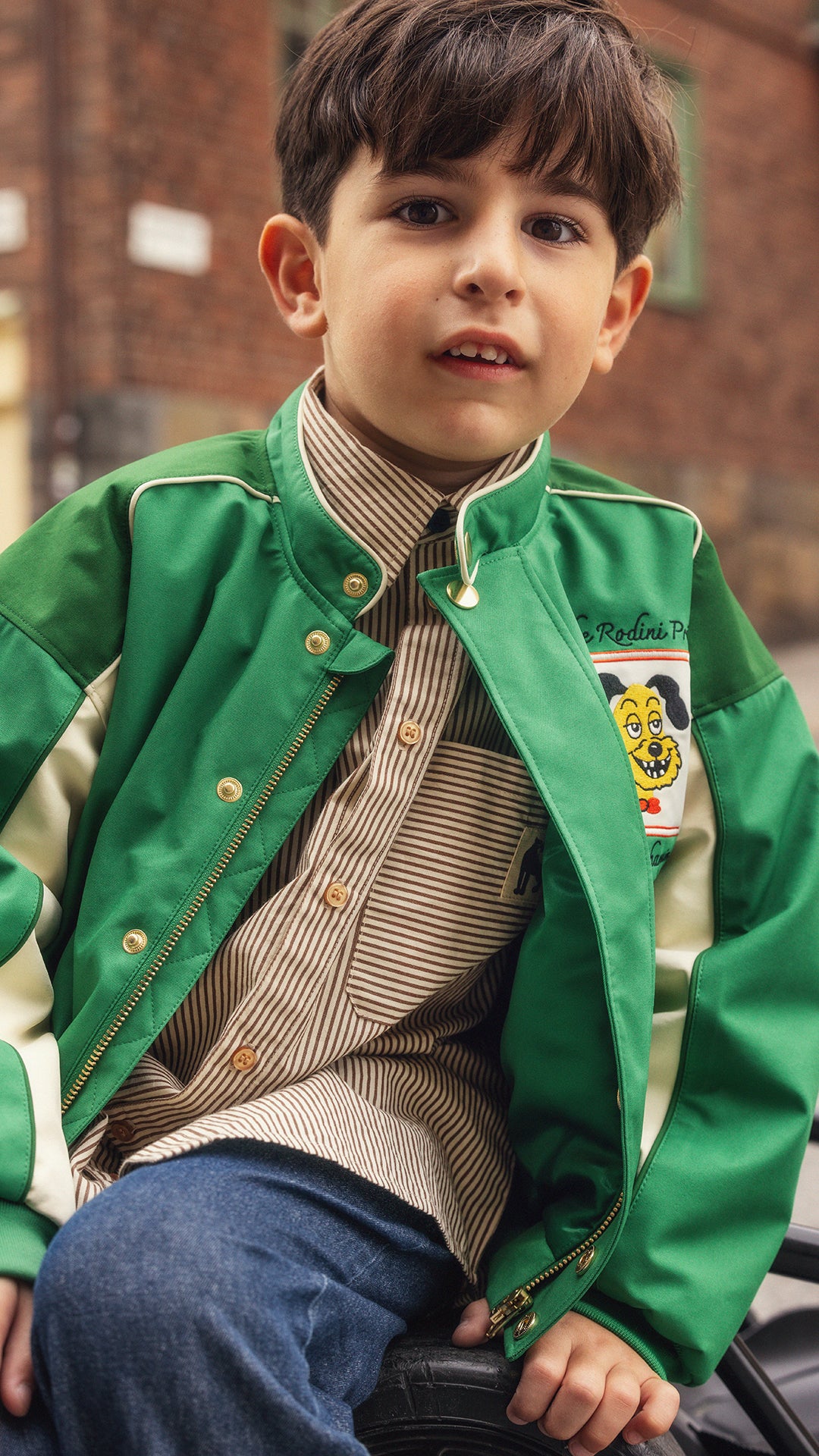 Mini Rodini Prix Light Padded Racing Jacket
