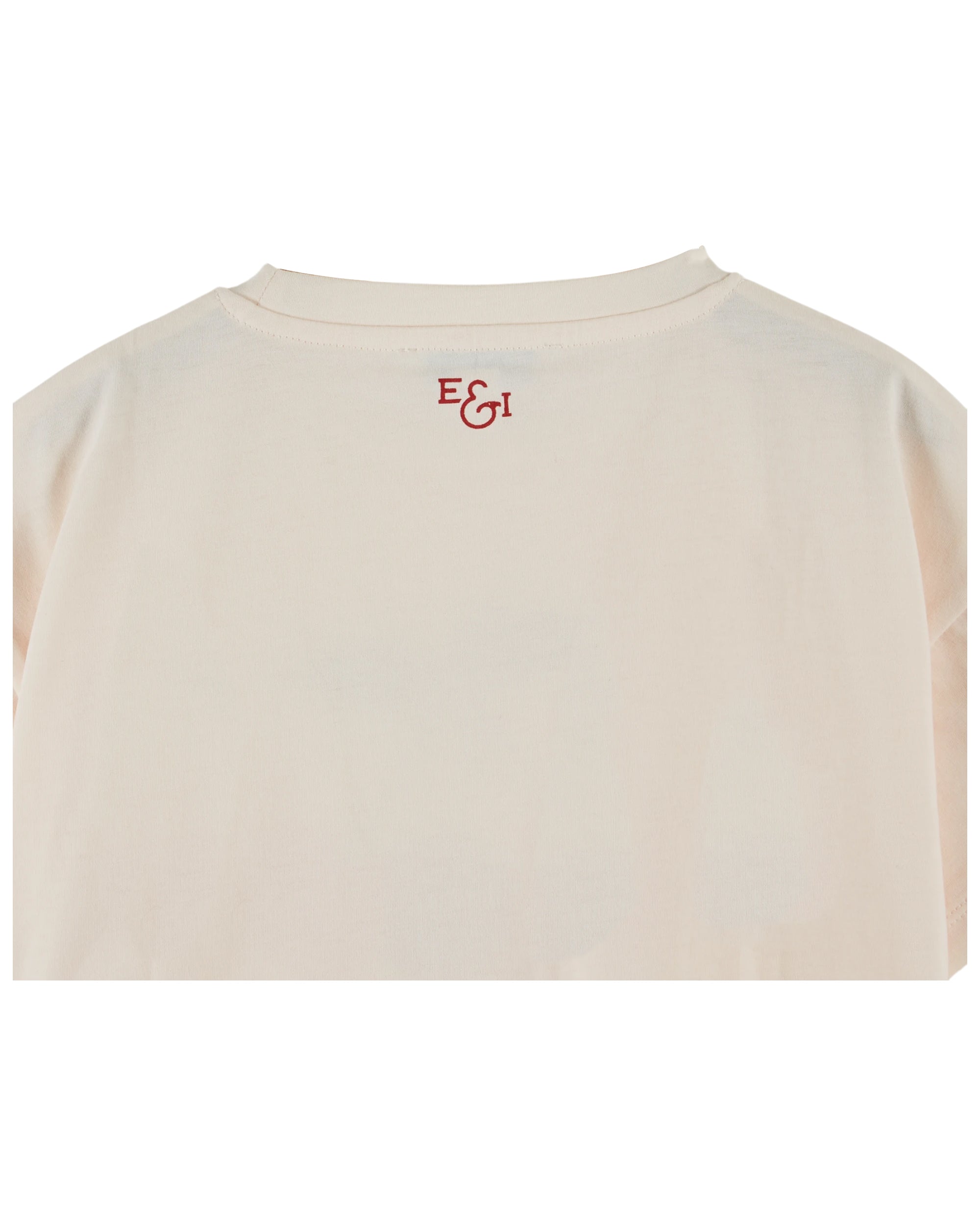 Emile & Ida Tee Shirt Imprime Place Fruit Creme