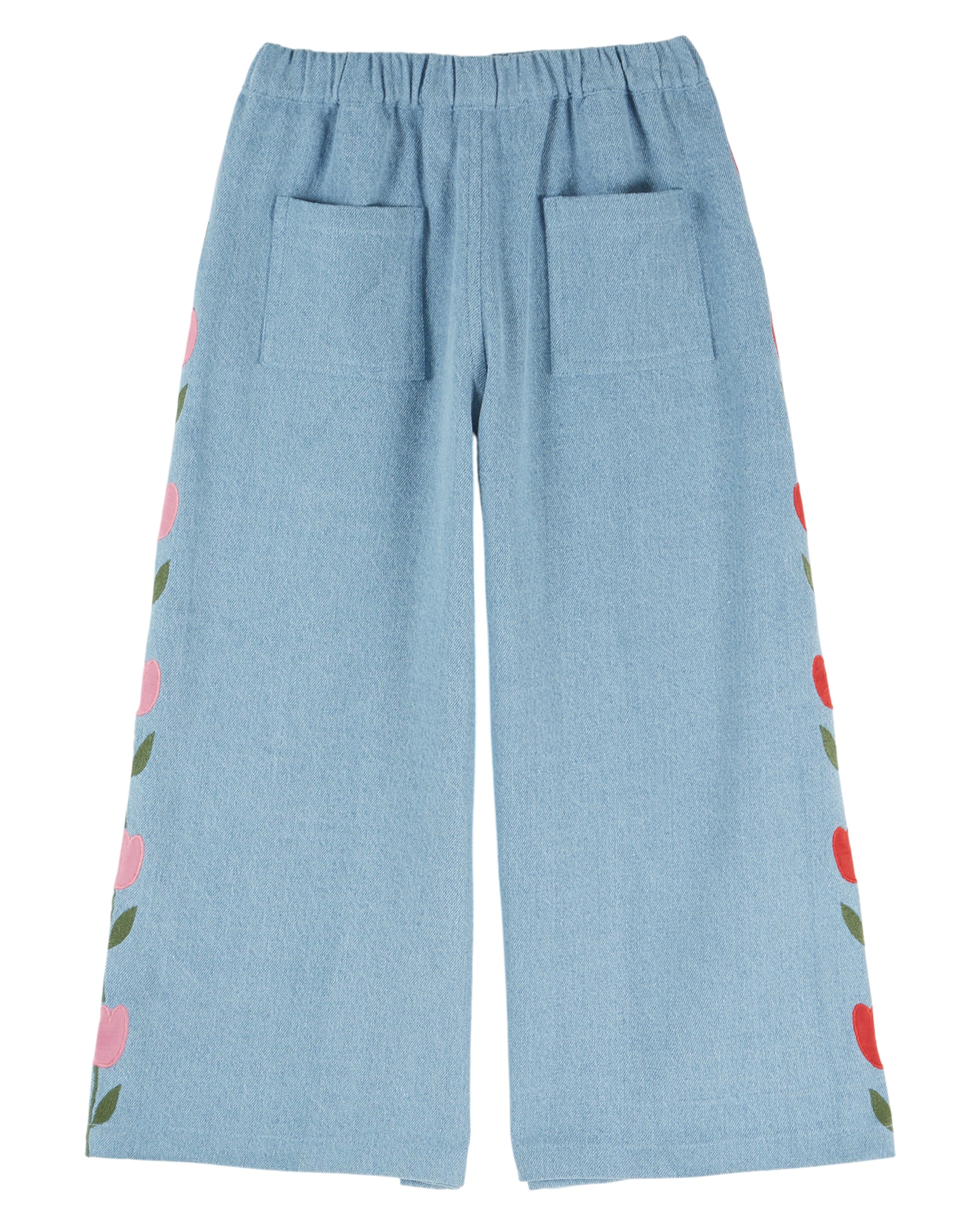 Emile & Ida Pantalon Denim Brode Tullip