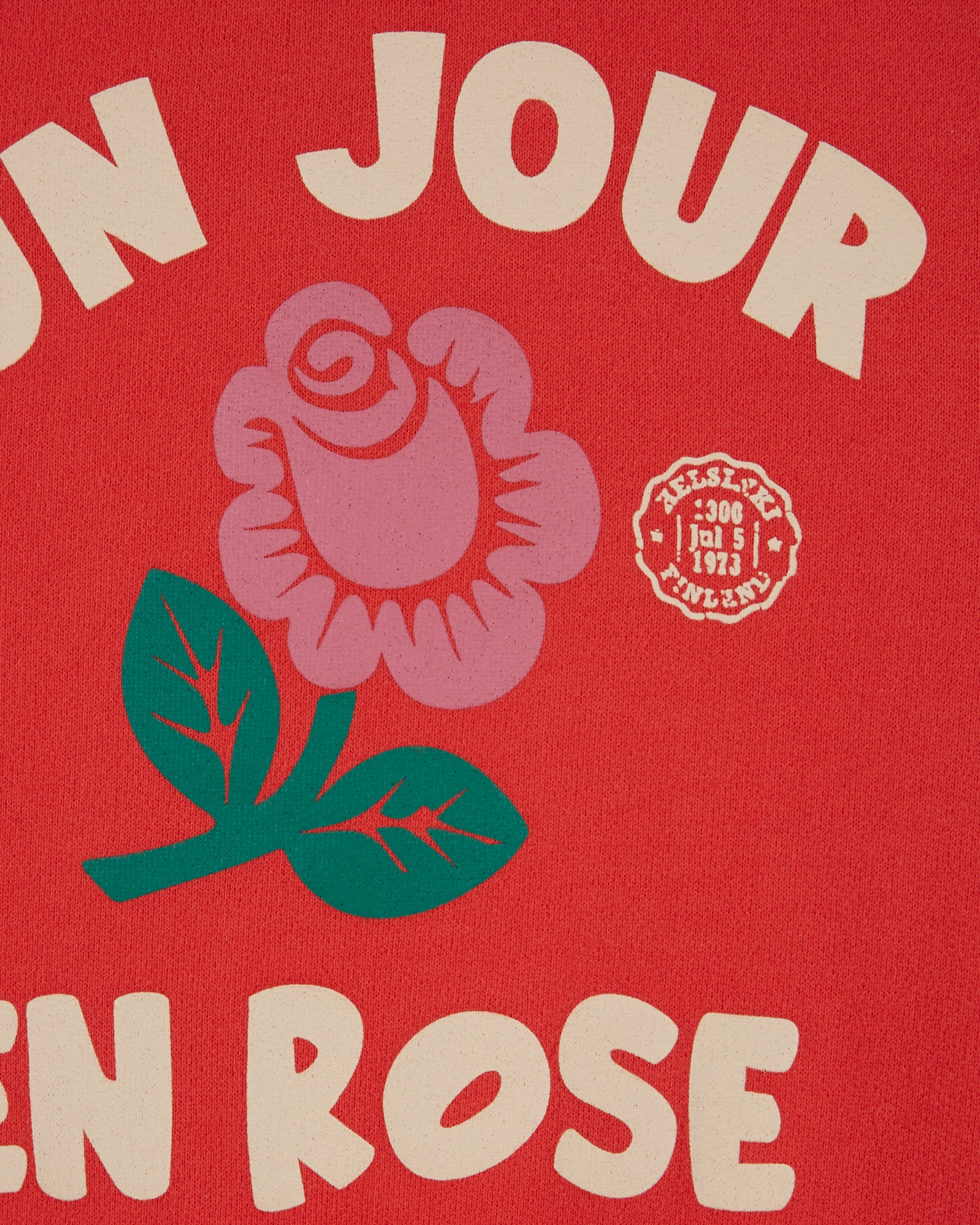 Emile & Ida Sweat Typo Graphique Mars