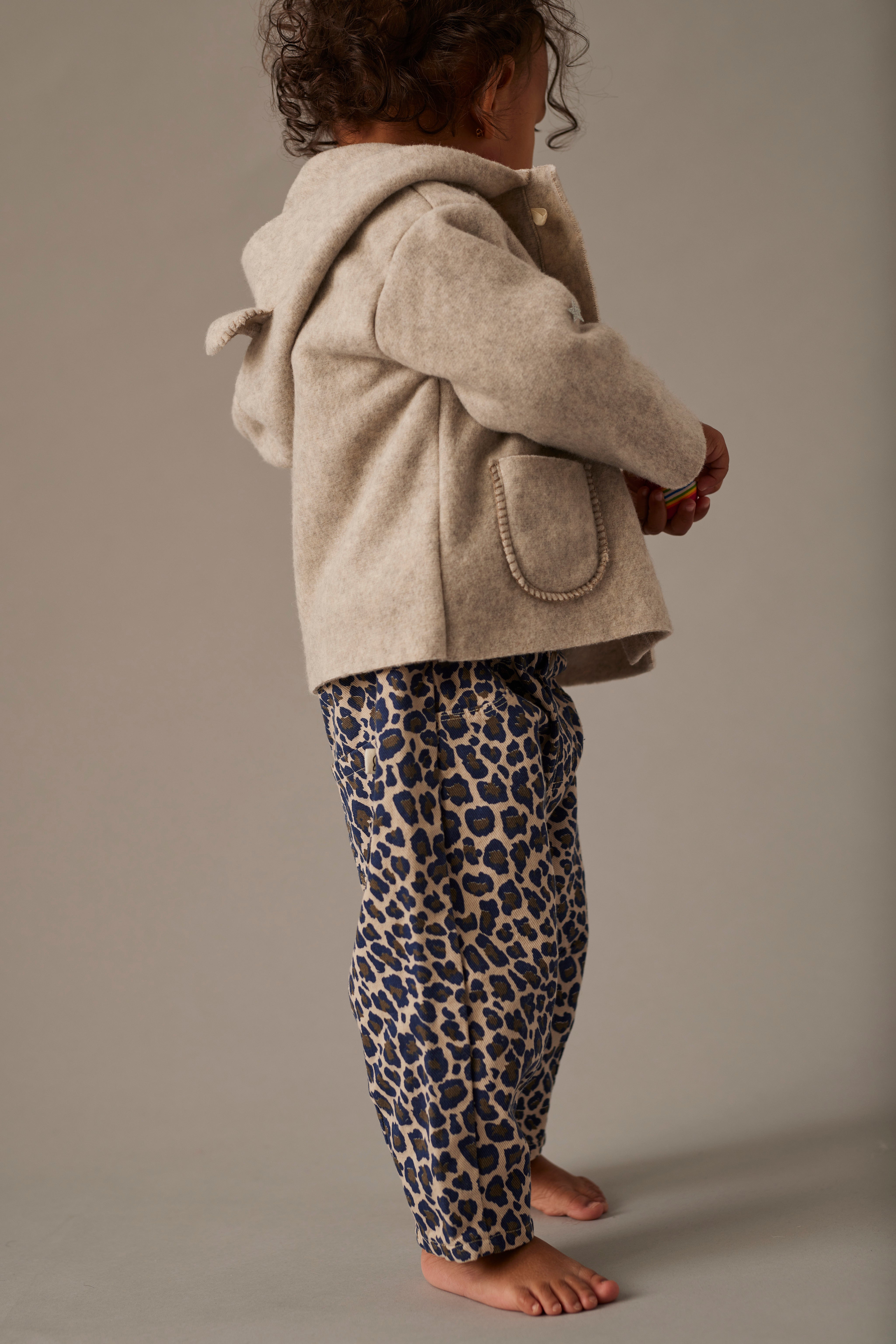 My Little Cozmo Stone Animal Print Baby Pants