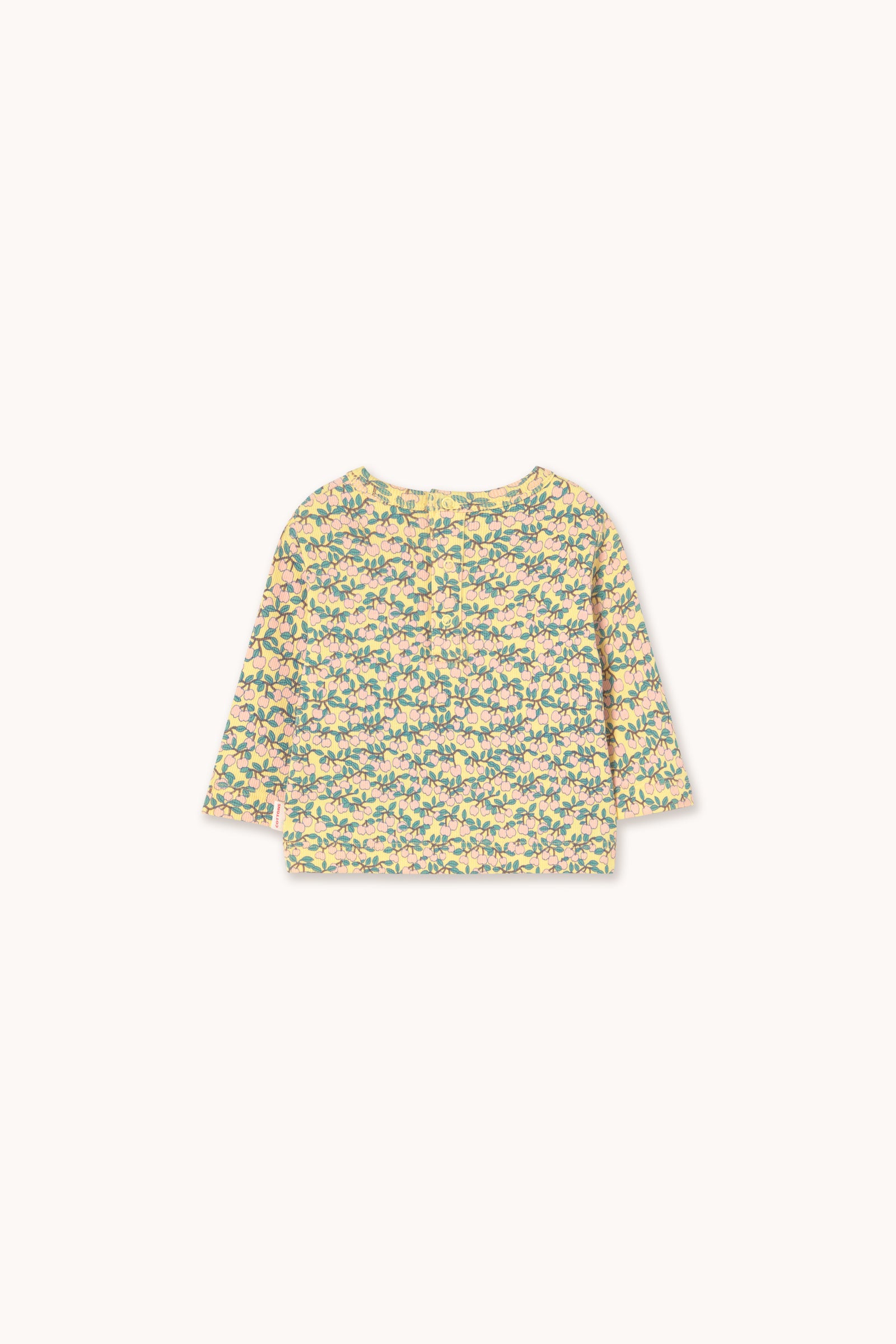 Tiny Cottons Mini Apples Aop Rib Baby Tee