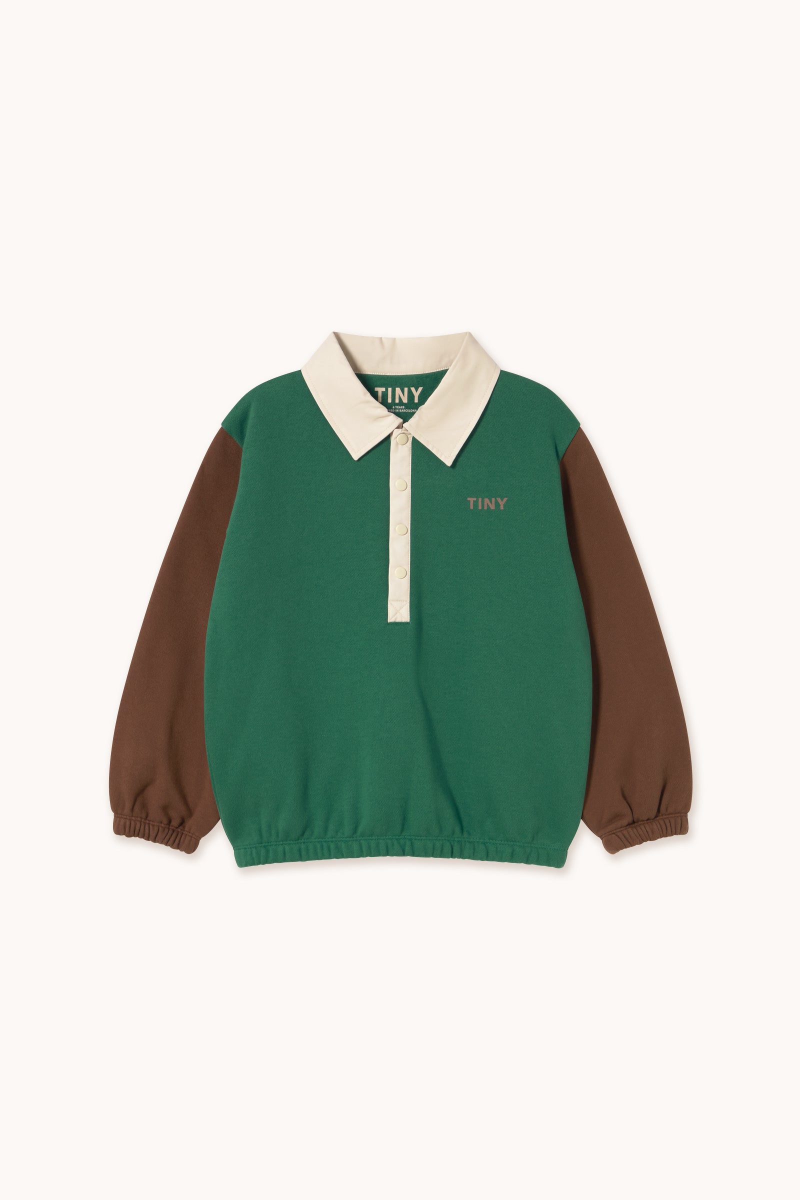 Tiny Cottons Color Block Polo Sleeve Tee