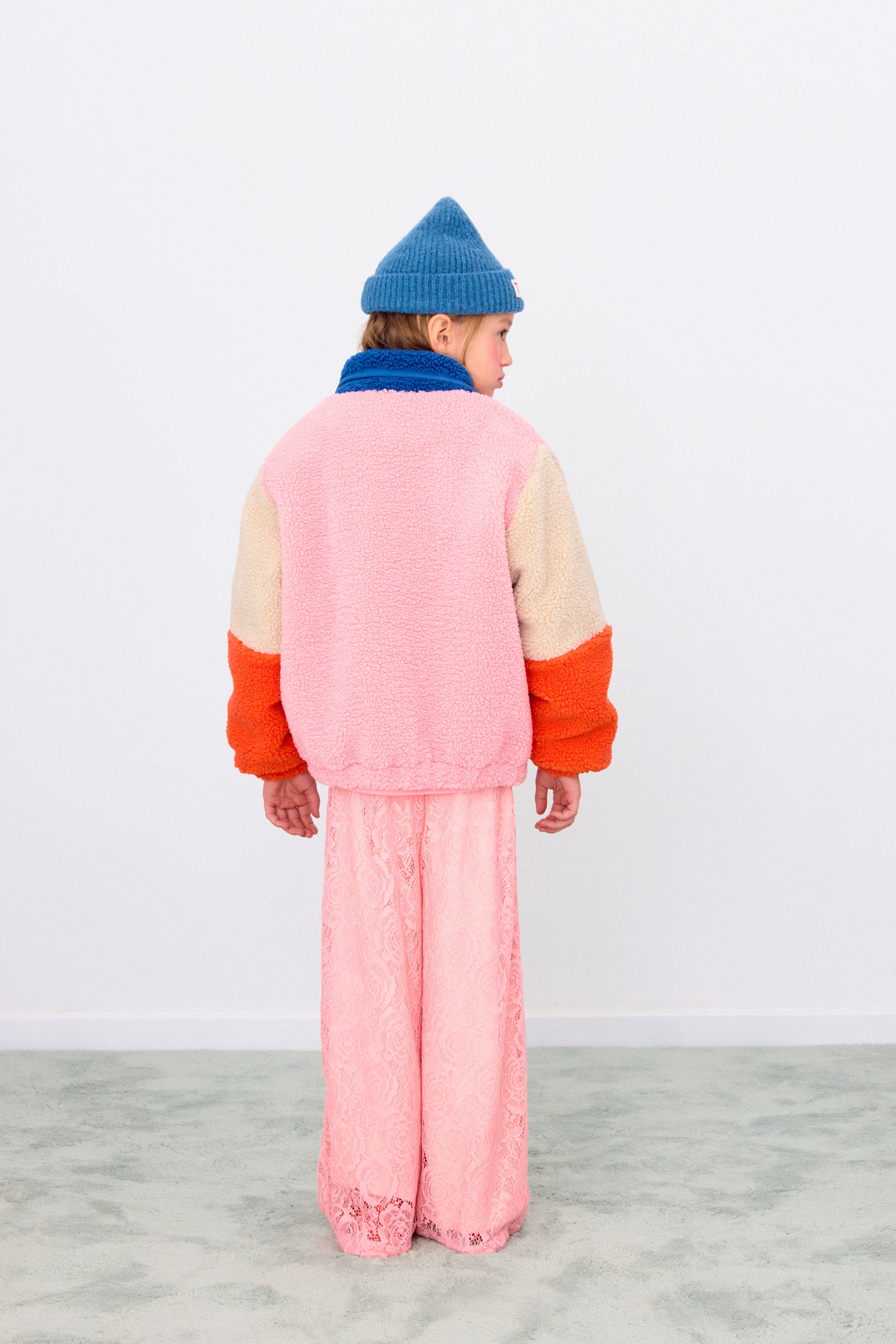 Tiny Cottons Polar Sherpa Jacket Girls