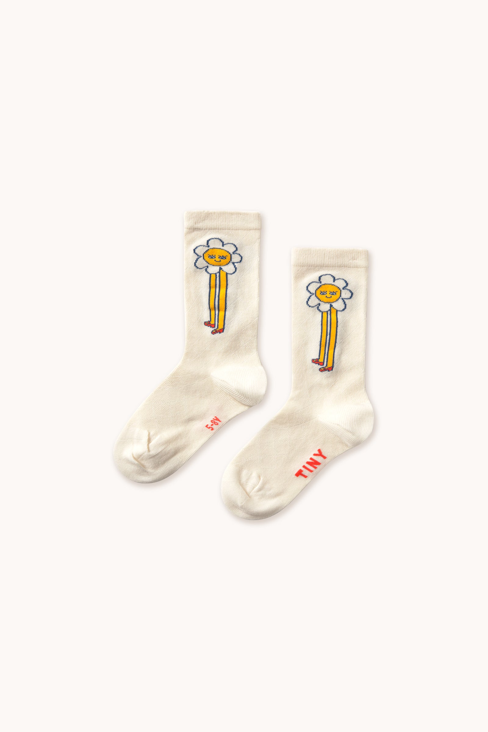 Tiny Cottons Daisies Medium Height Socks