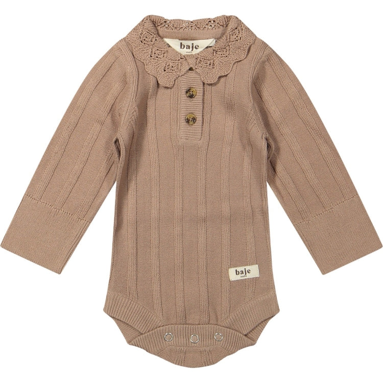 Baje Studio Avusy Peach Almond Baby Romper