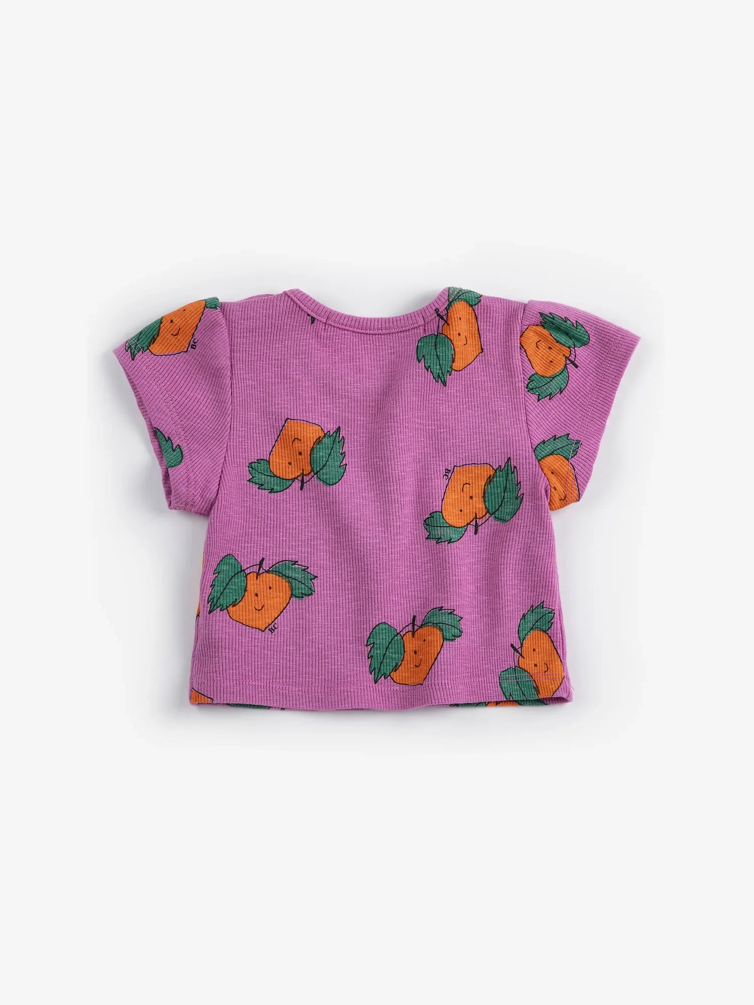 Bobo Choses Tangerine All Over Shirt Baby