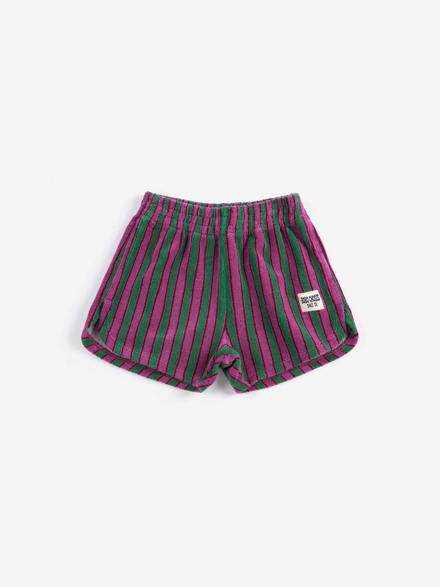Bobo Choses Striped Terry Cloth Short