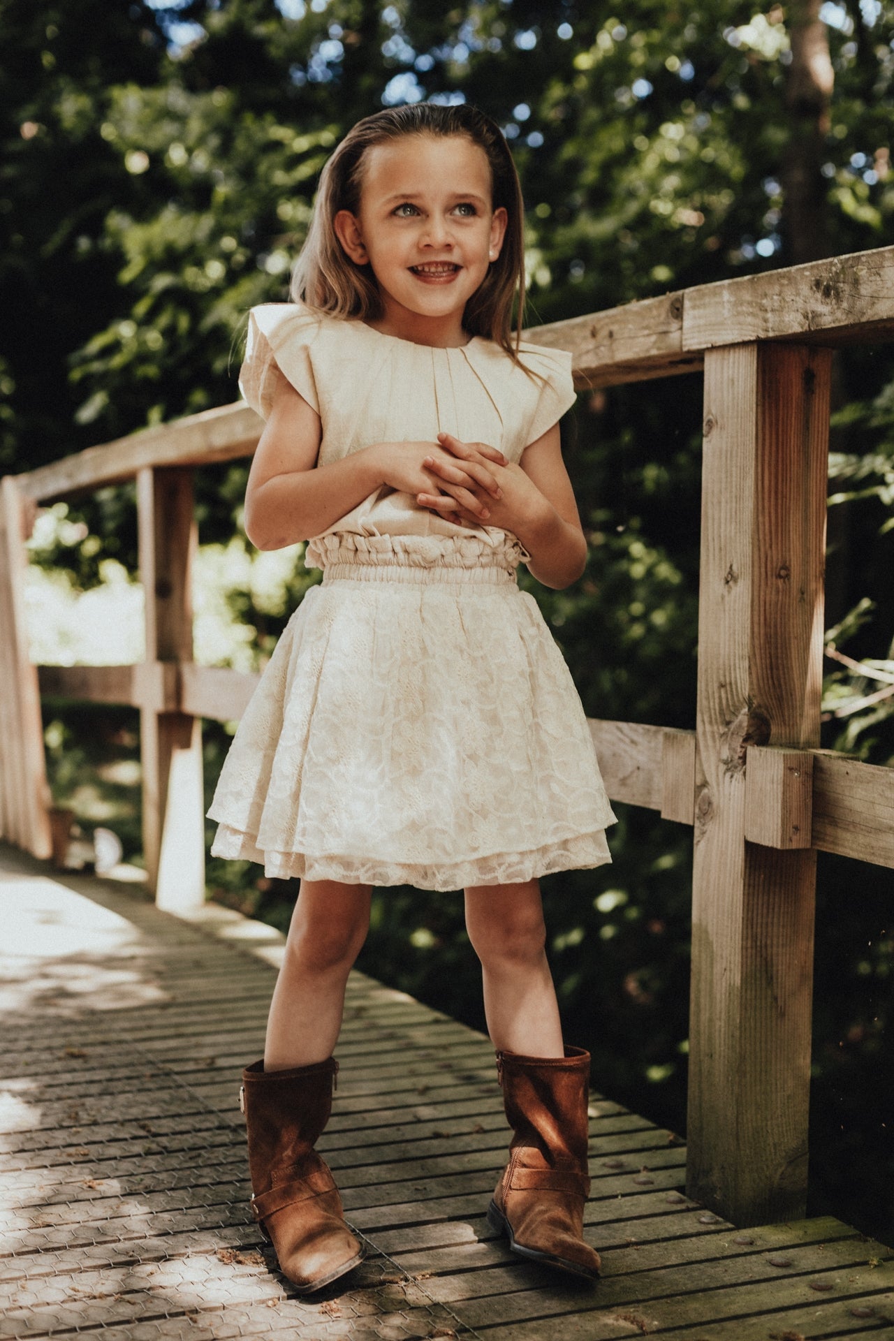 Baje Studio Mira White Coconut Rok