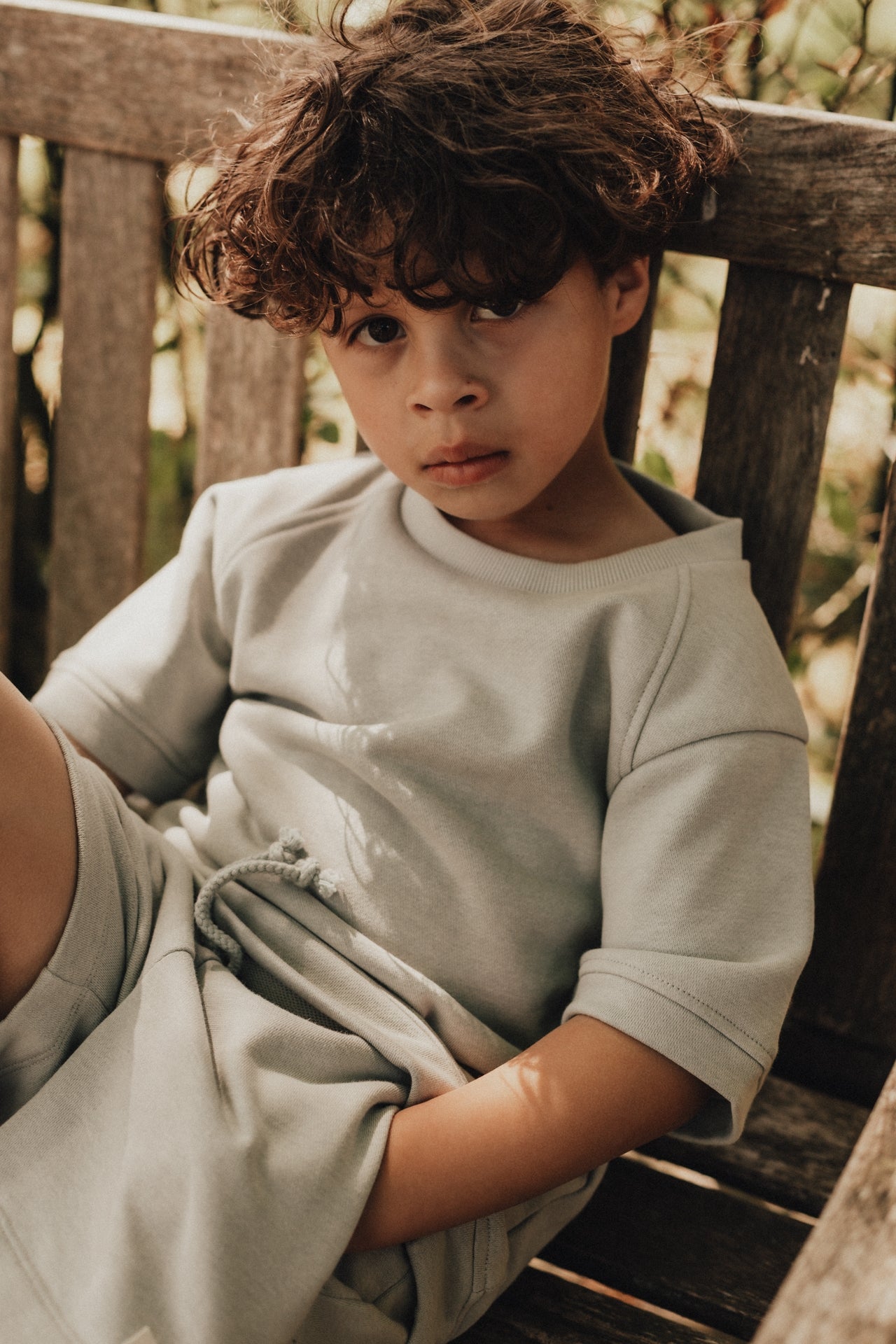 Baje Studio Vic Green Greyish T-shirt