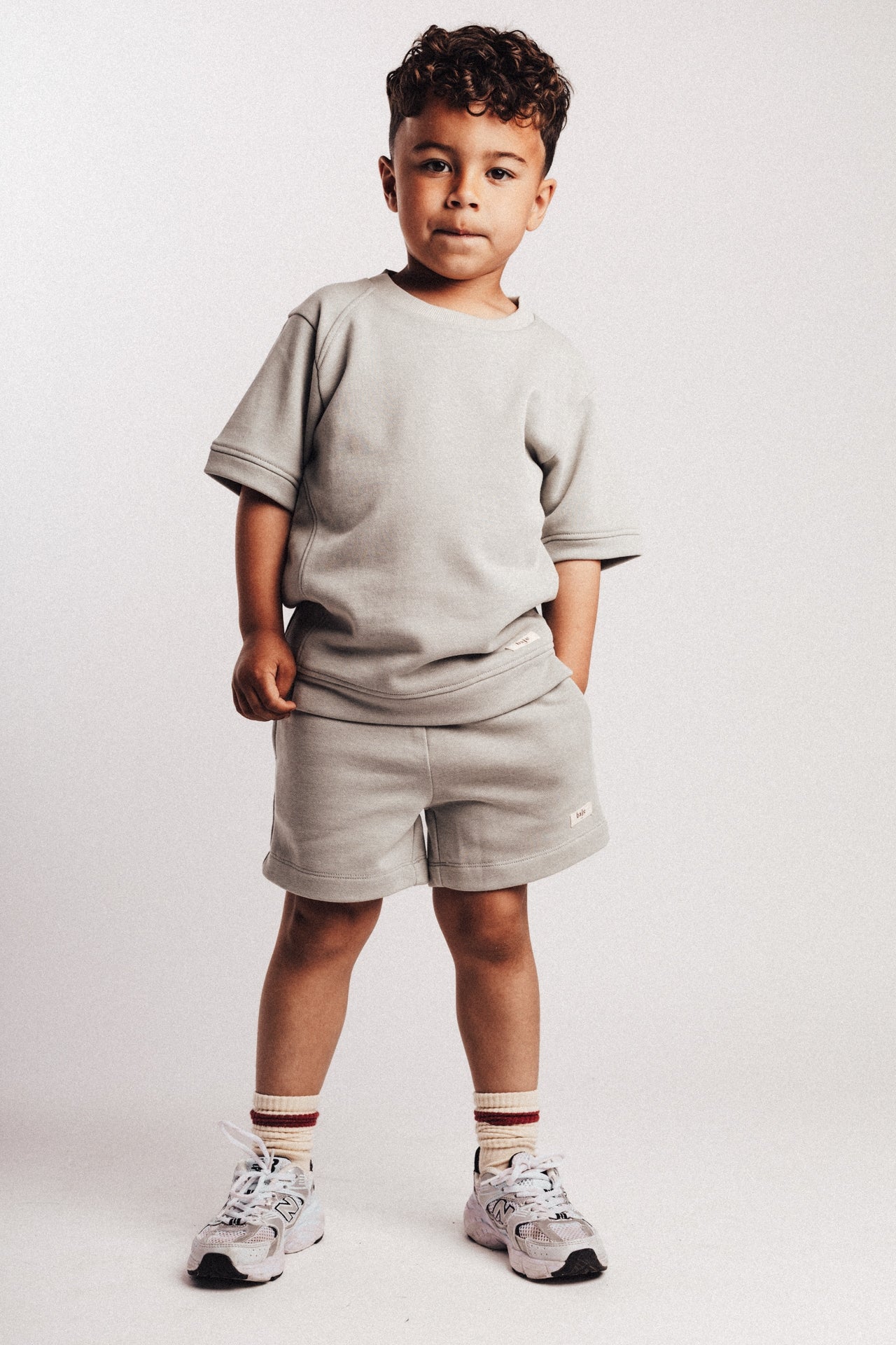 Baje Studio Vic Green Greyish T-shirt