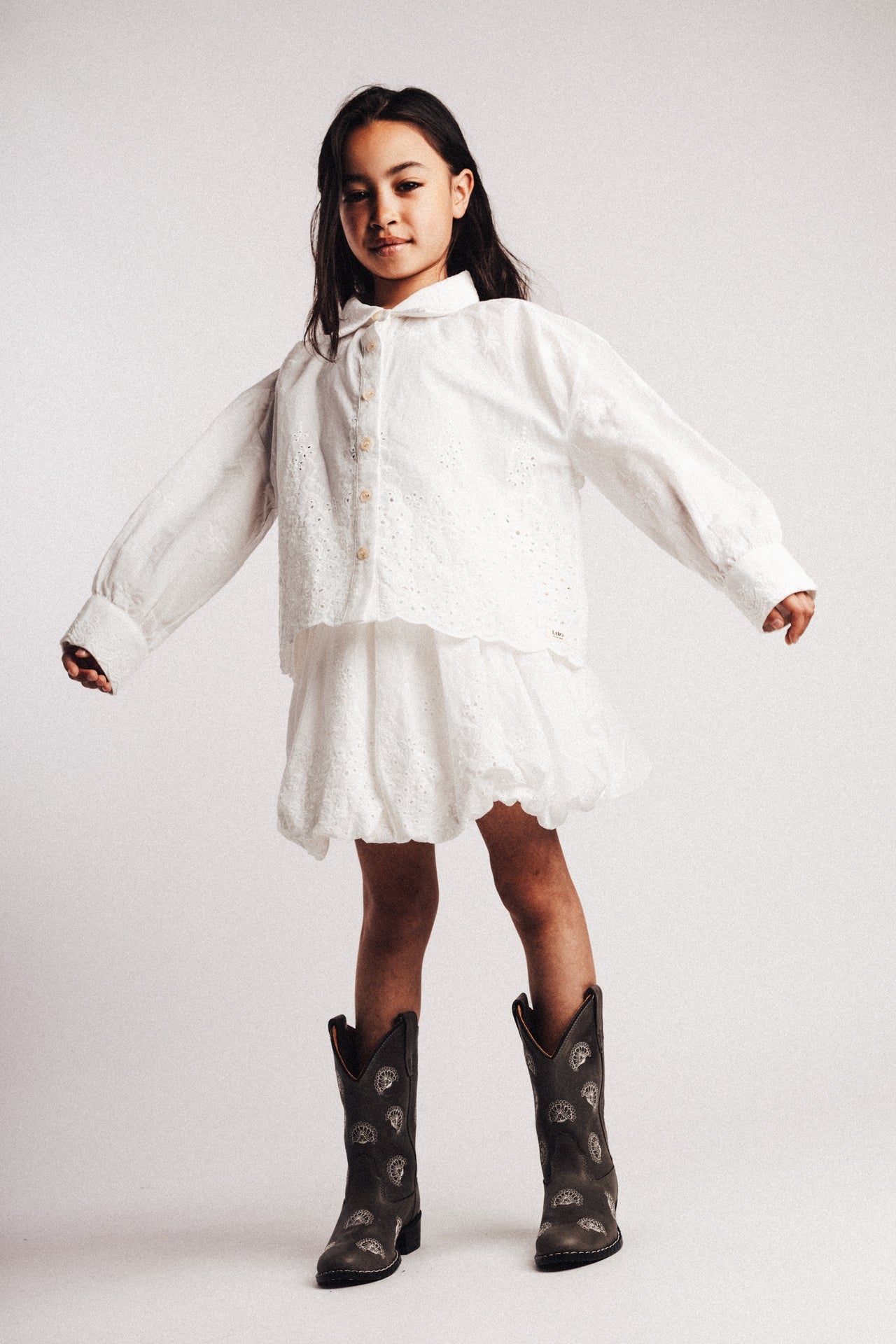 Baje Studio Liz Blouse Off White