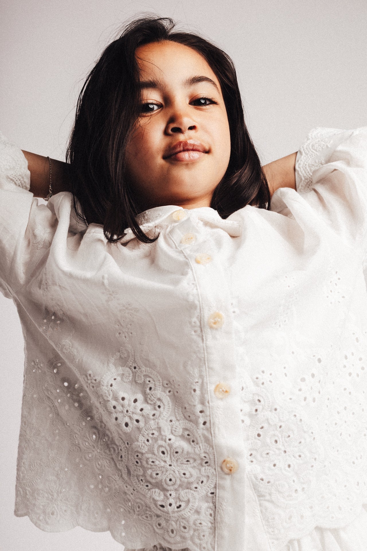 Baje Studio Liz Blouse Off White