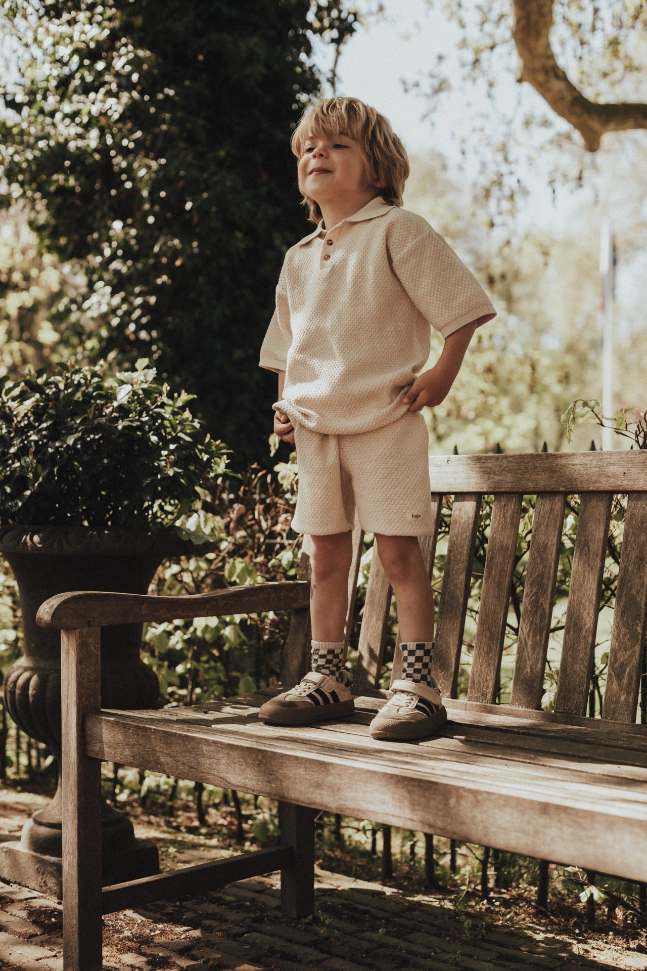 Baje Studio Uriz Short Off White Boys