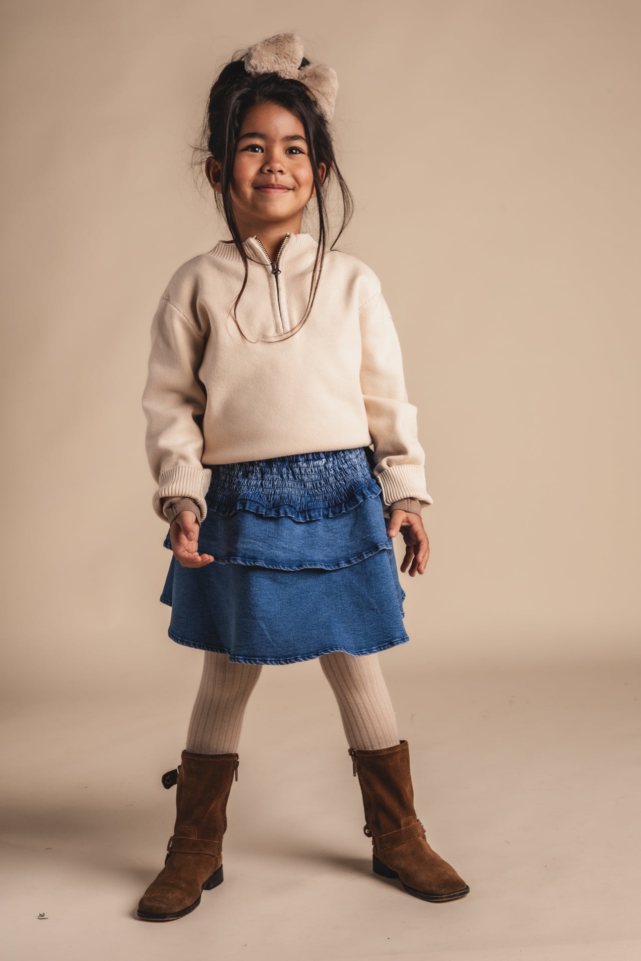 Baje Studio Meza Beige Top