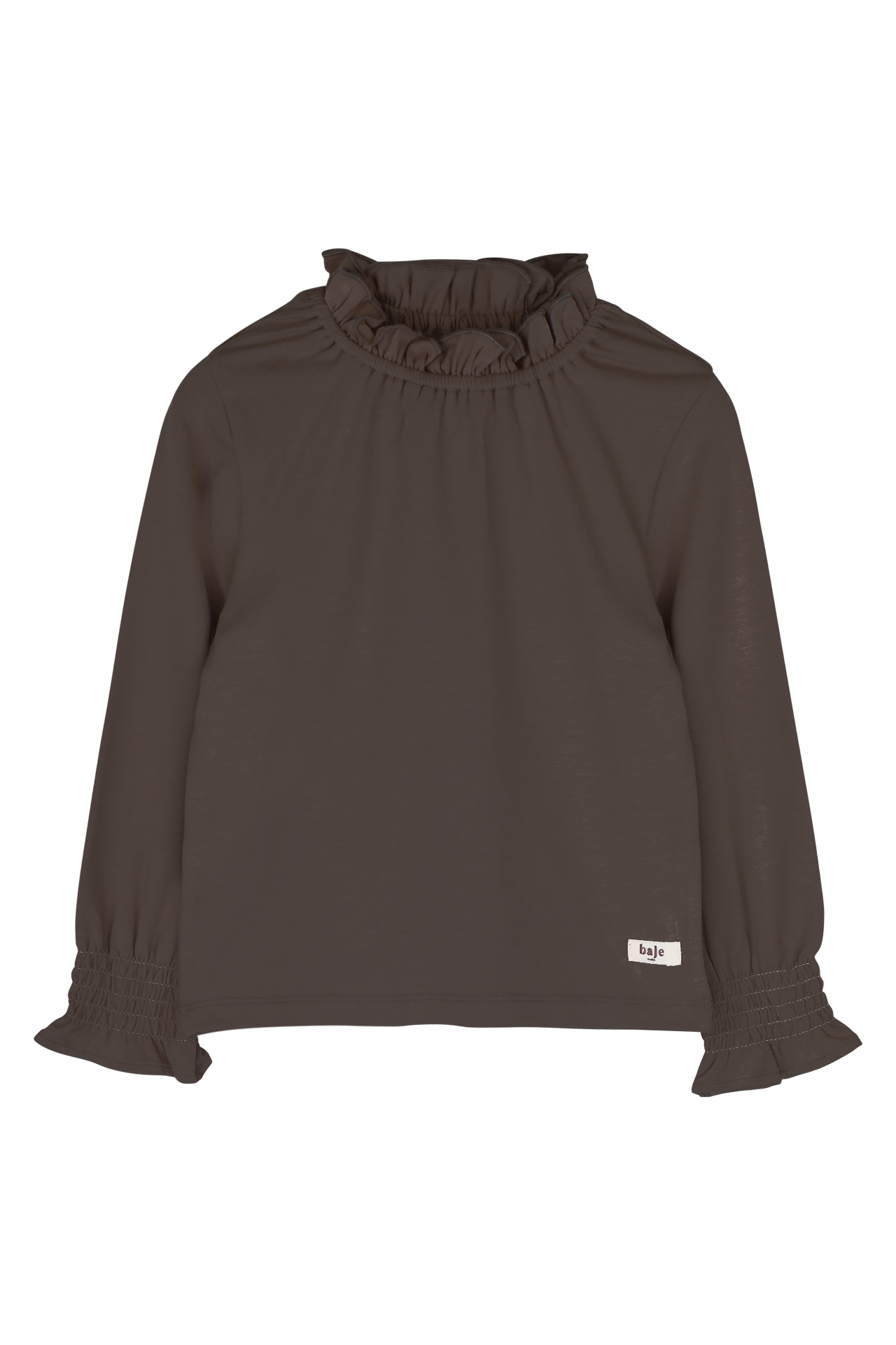 Baje Studio Healy Longleee Top Brown Choco