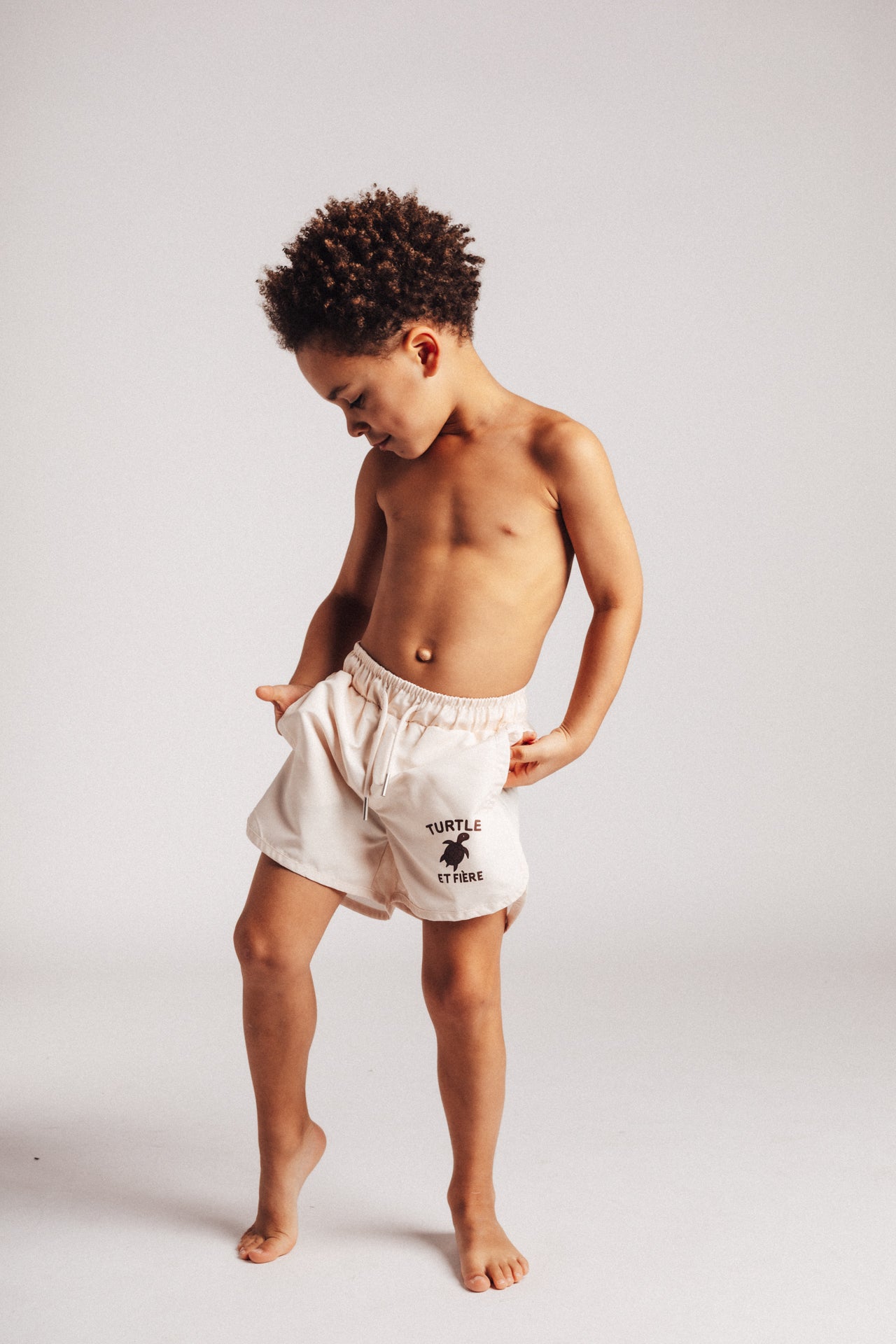 Baje Studio Mello Swimshort Beige