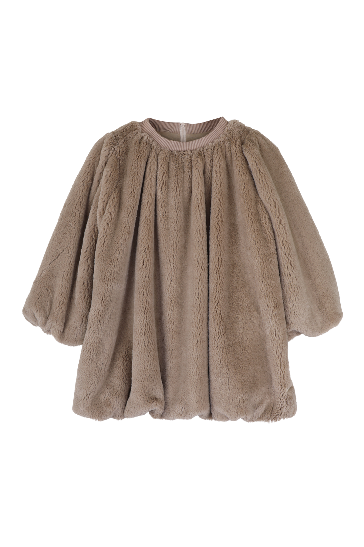 Baje Studio Bowe Beige Dress
