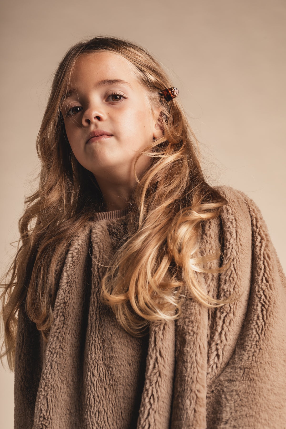 Baje Studio Bowe Beige Dress
