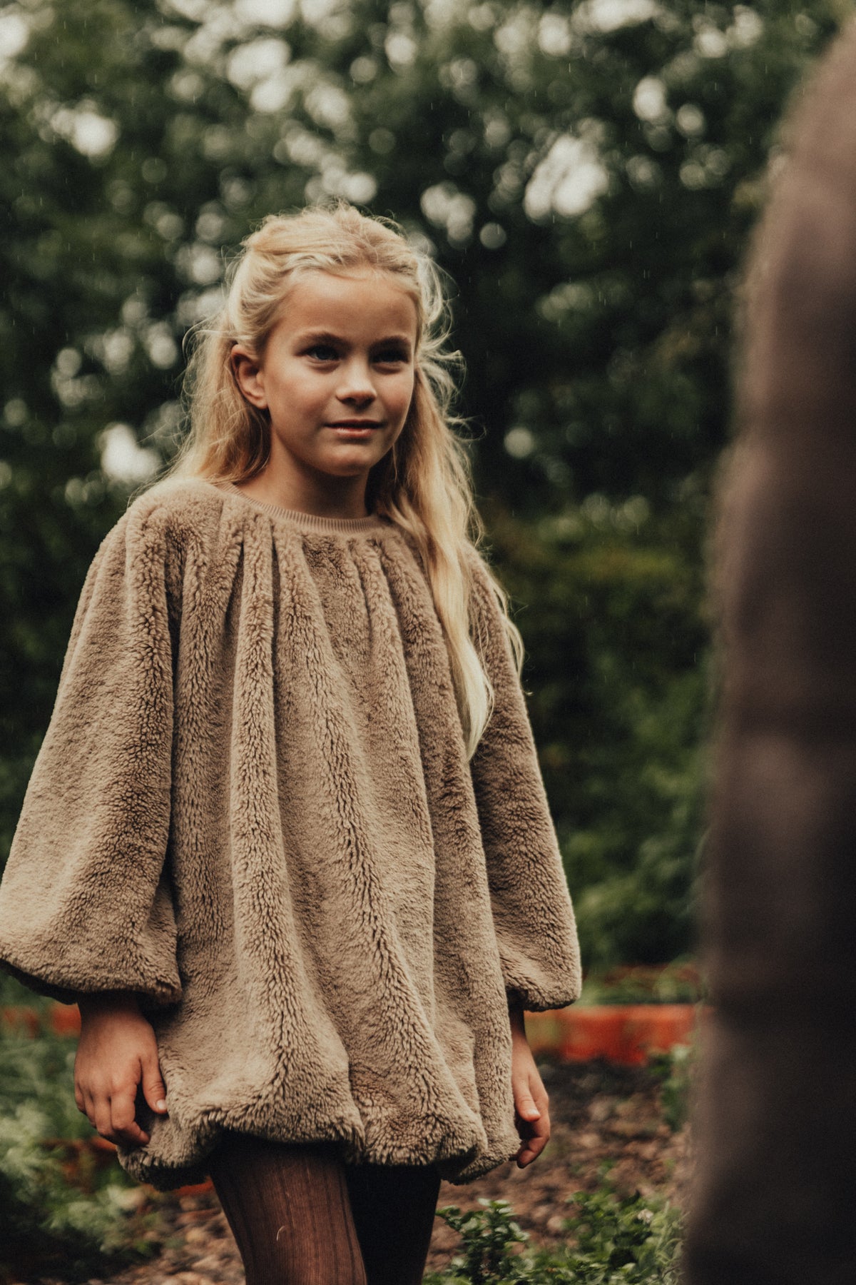 Baje Studio Bowe Beige Dress