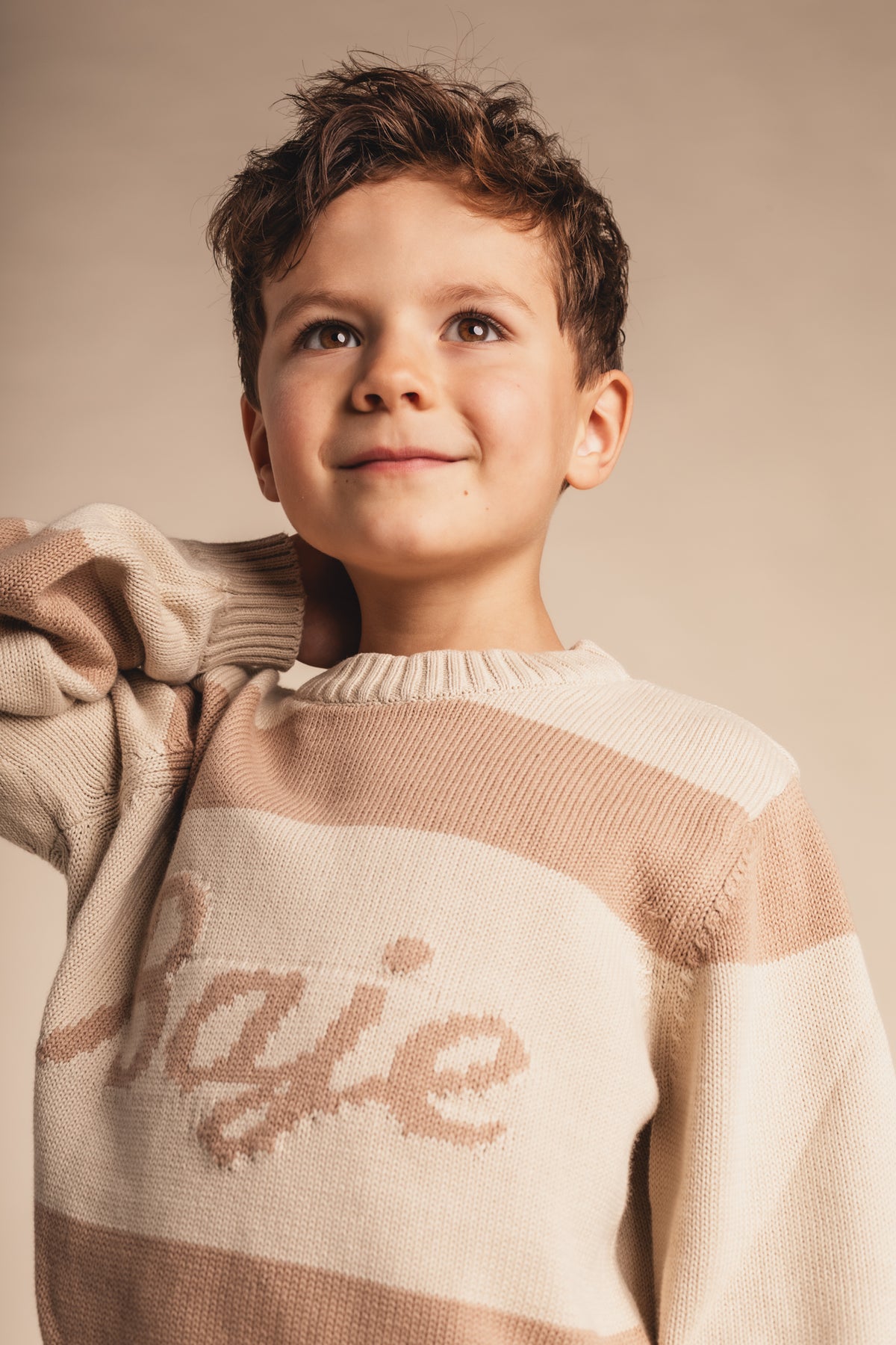 Baje Studio Miro Trui Beige