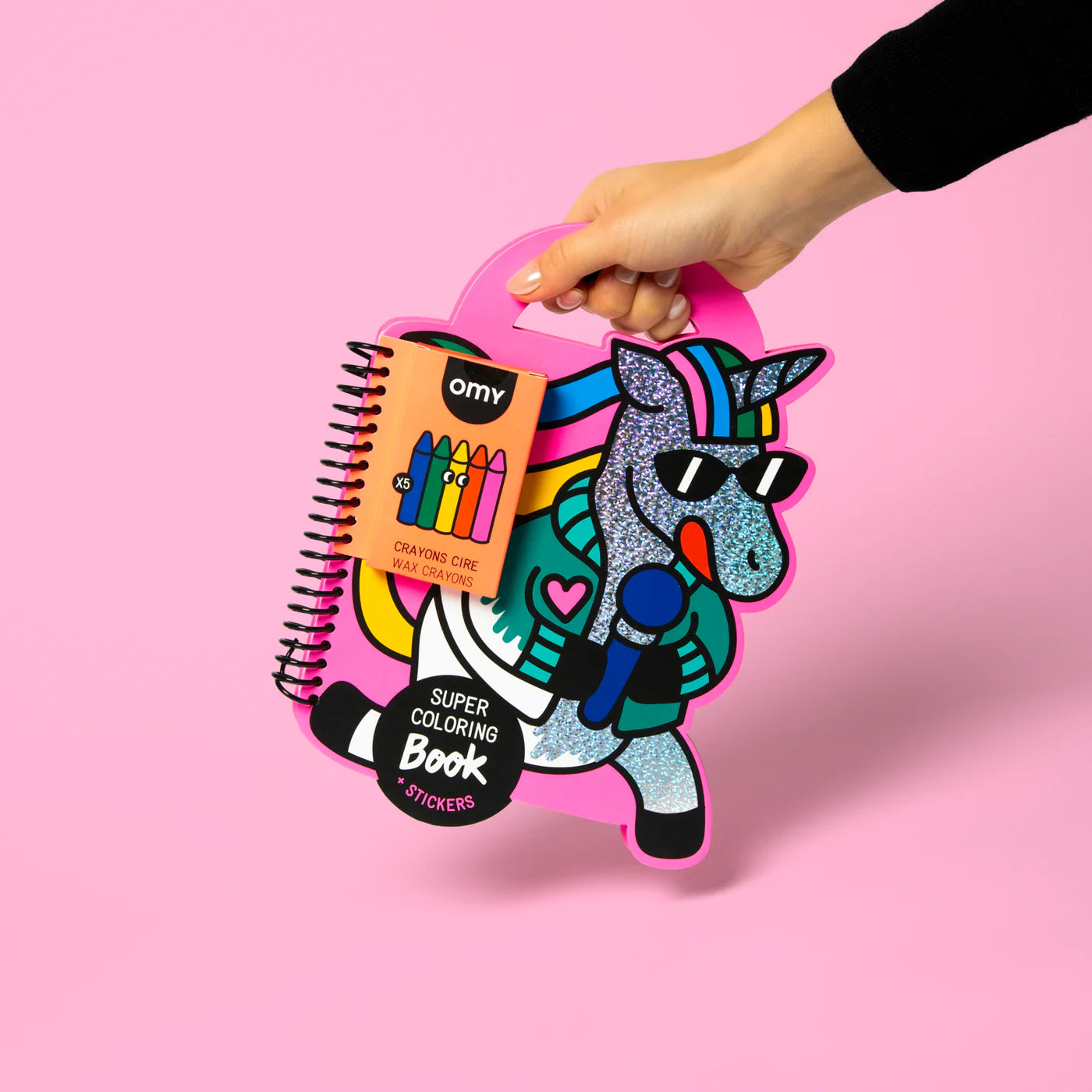 OMY Super Kleur -& Stickerboek Lilly