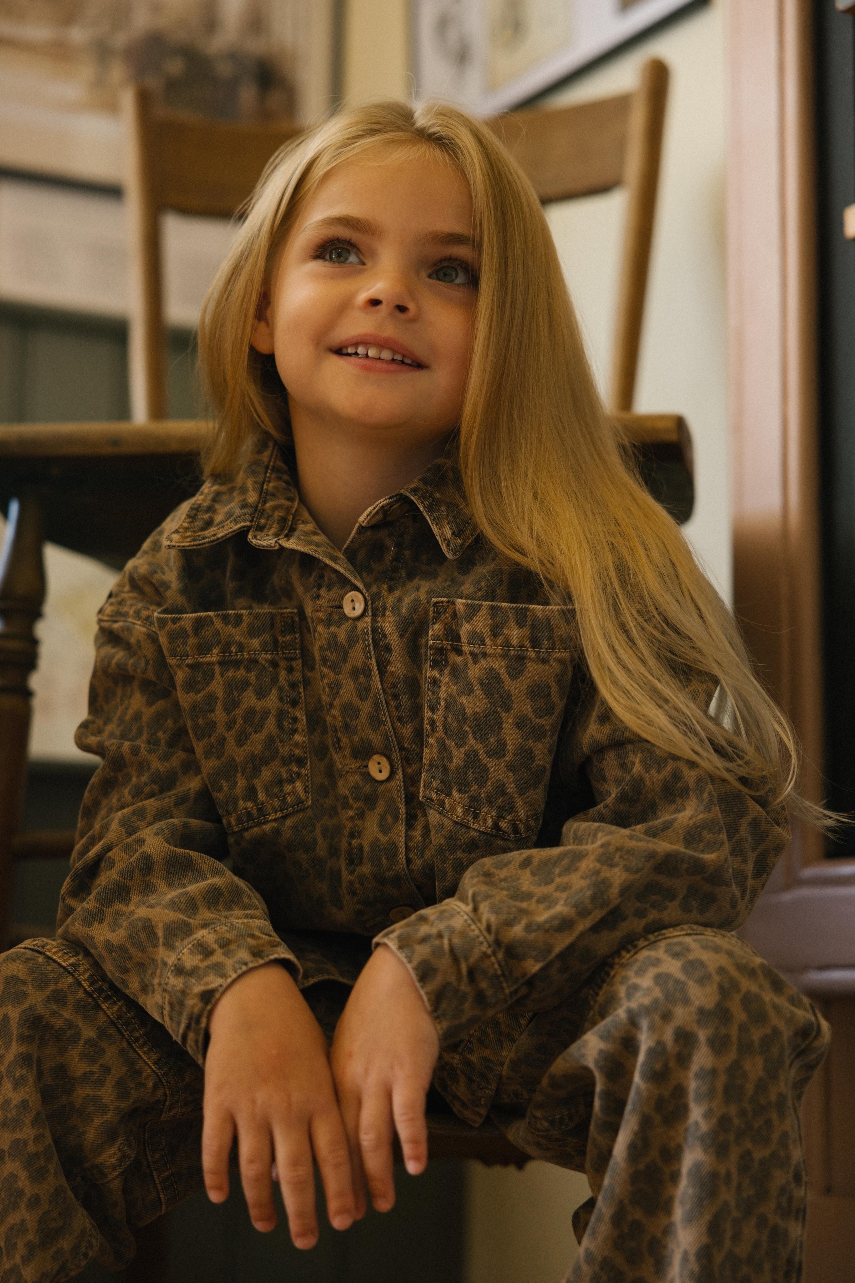 Charlie Petite Pascalle Jacket Tijger Print