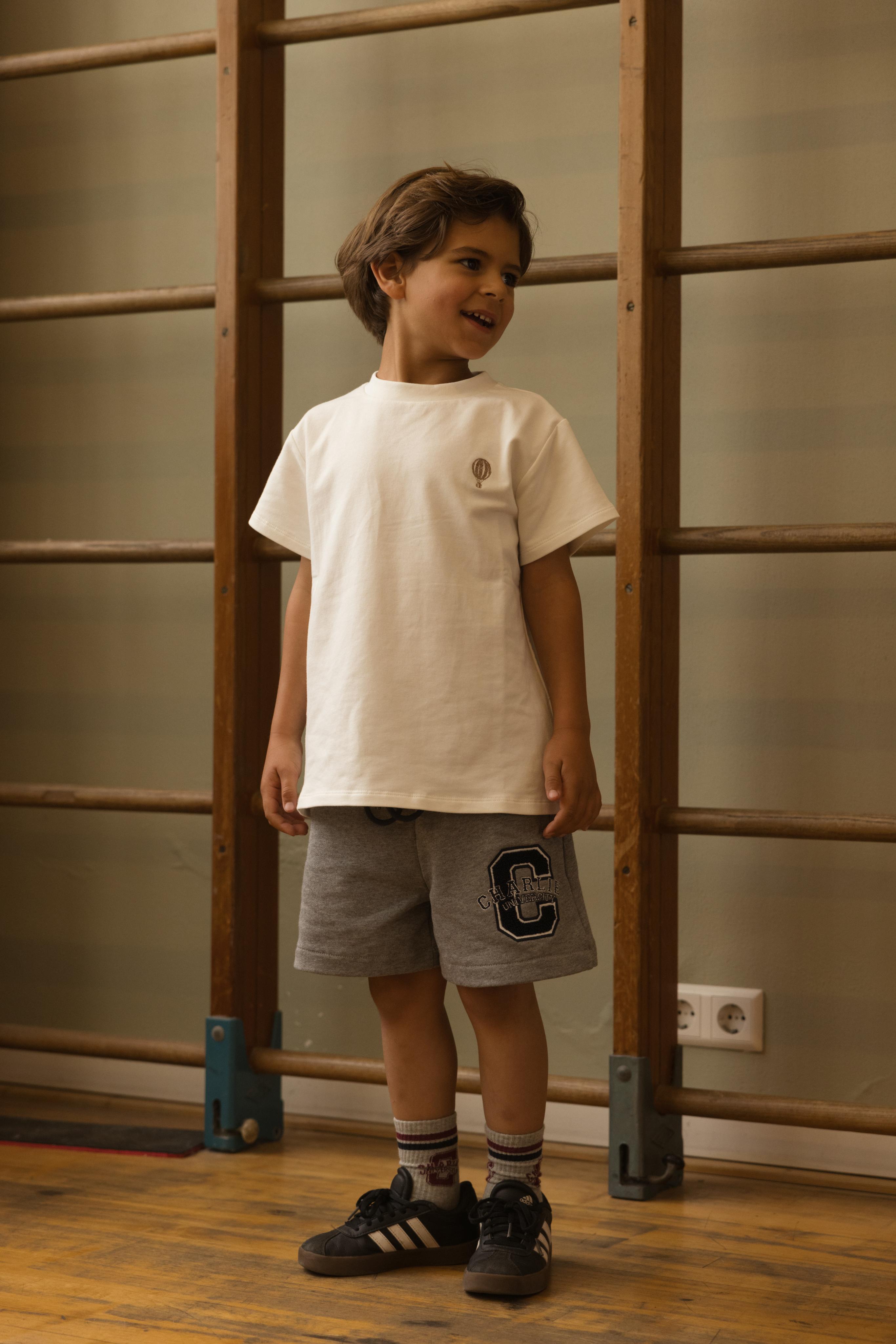 Charlie Petite Pedro T-shirt Ecru Unisex