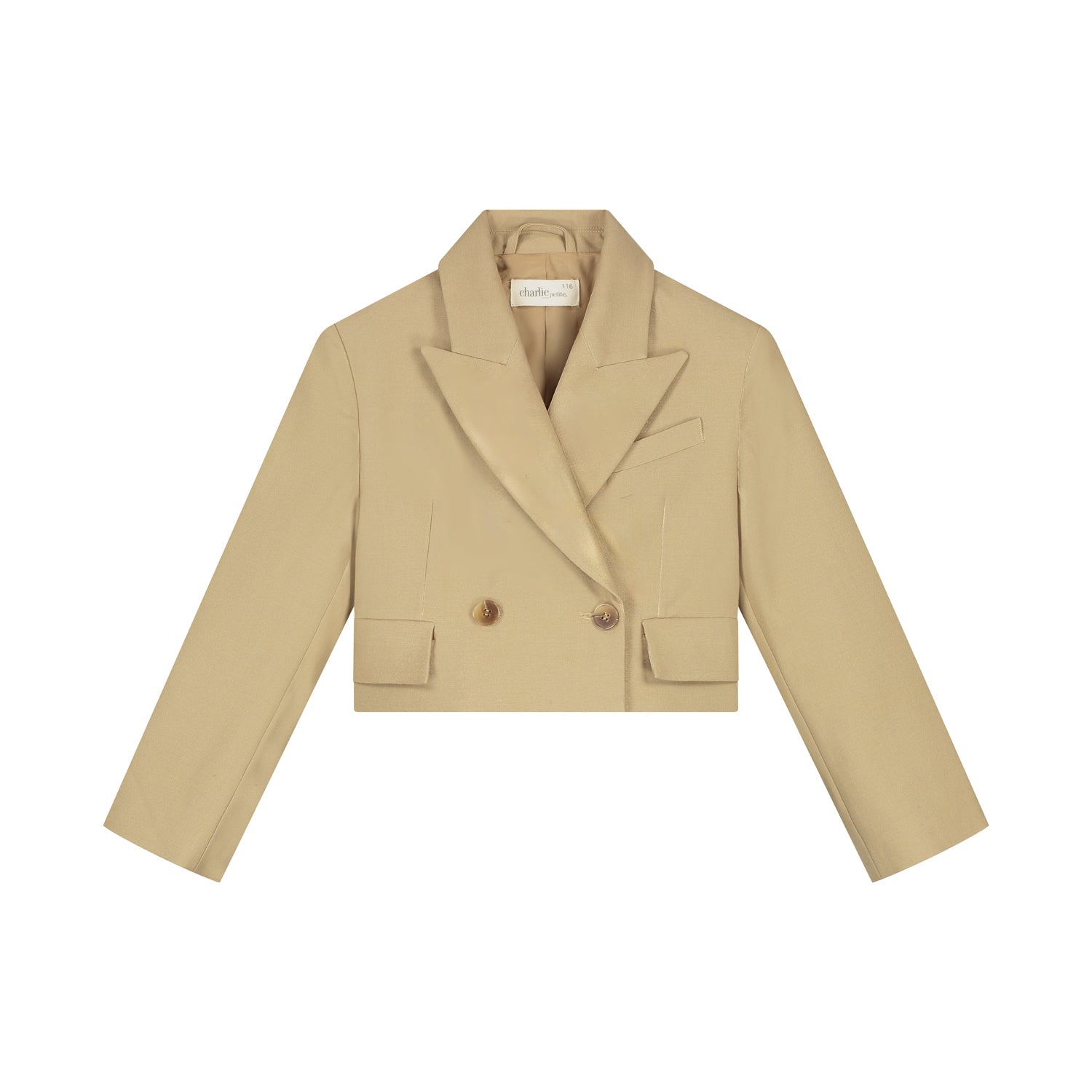 Charlie Petite Rosie Blazer Mom X Mini Camel: Girls