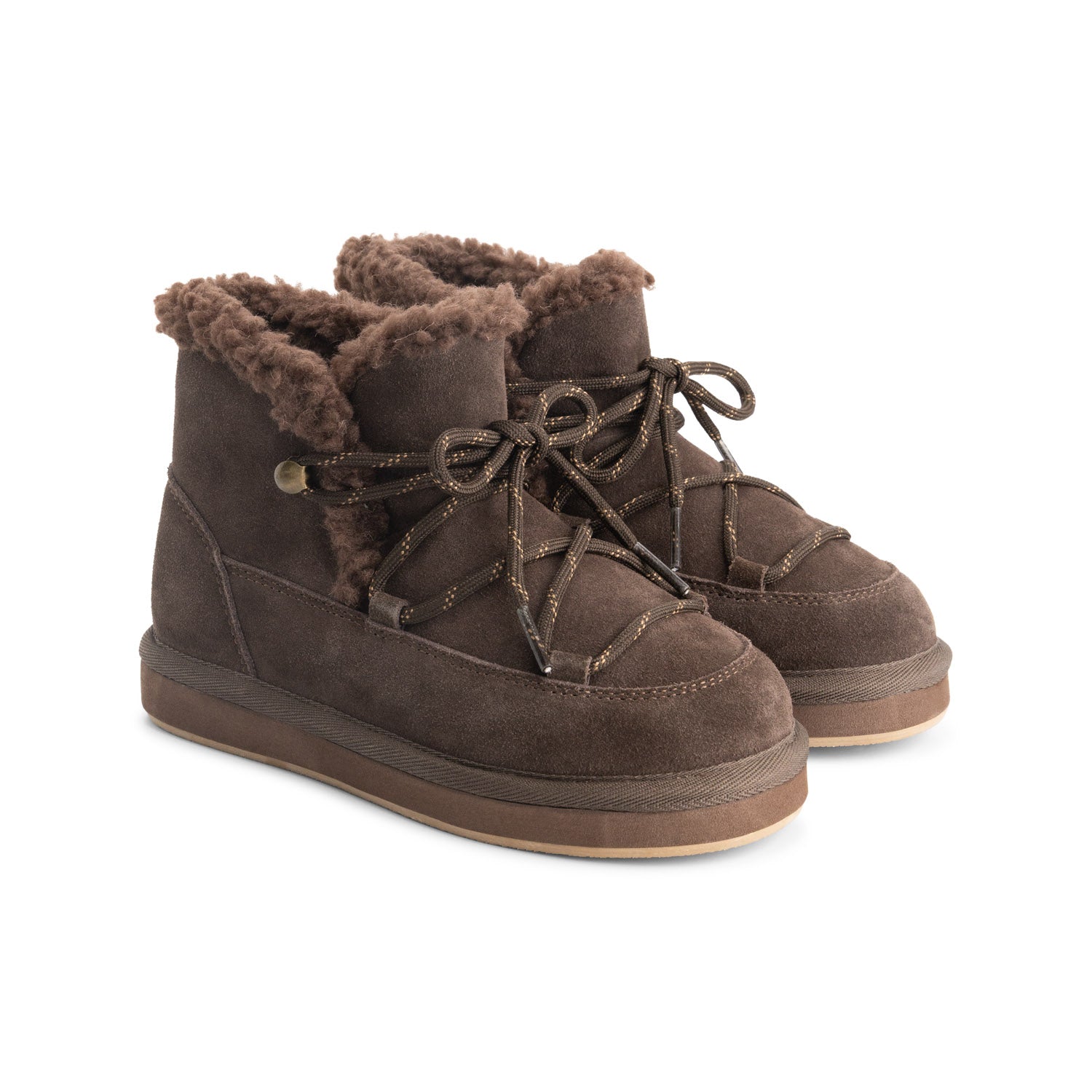 Charlie Petite Nadie Boots Dark Brown