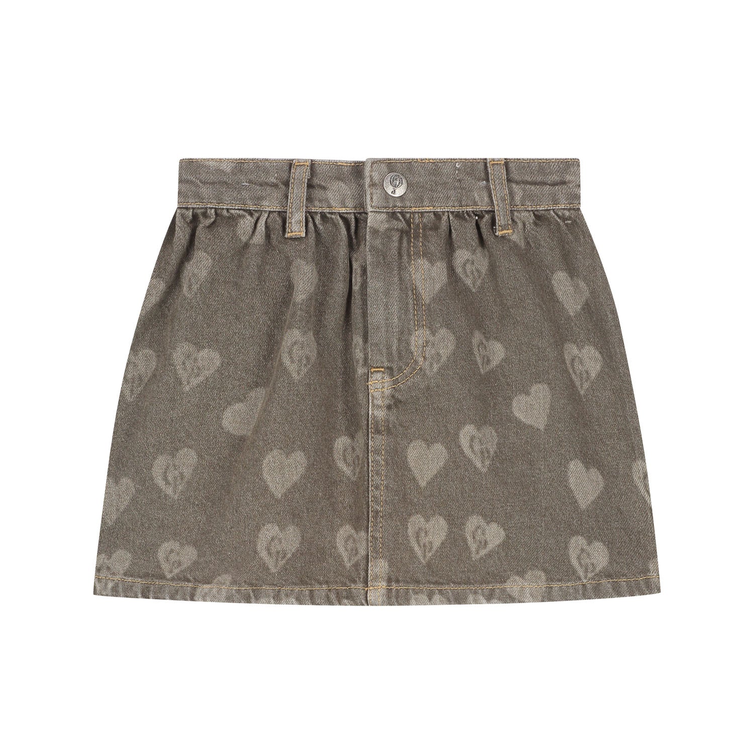 Charlie Petite Sil Skirt Forest Green