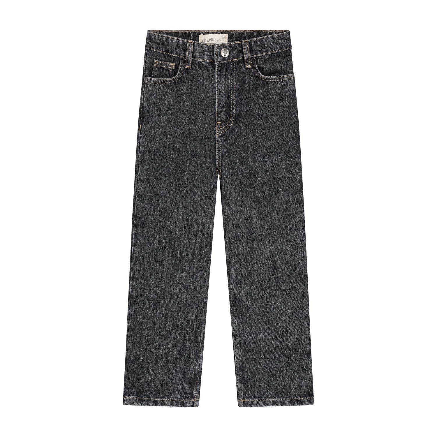 Charlie Petite Naud Jeans Black Stone Washed
